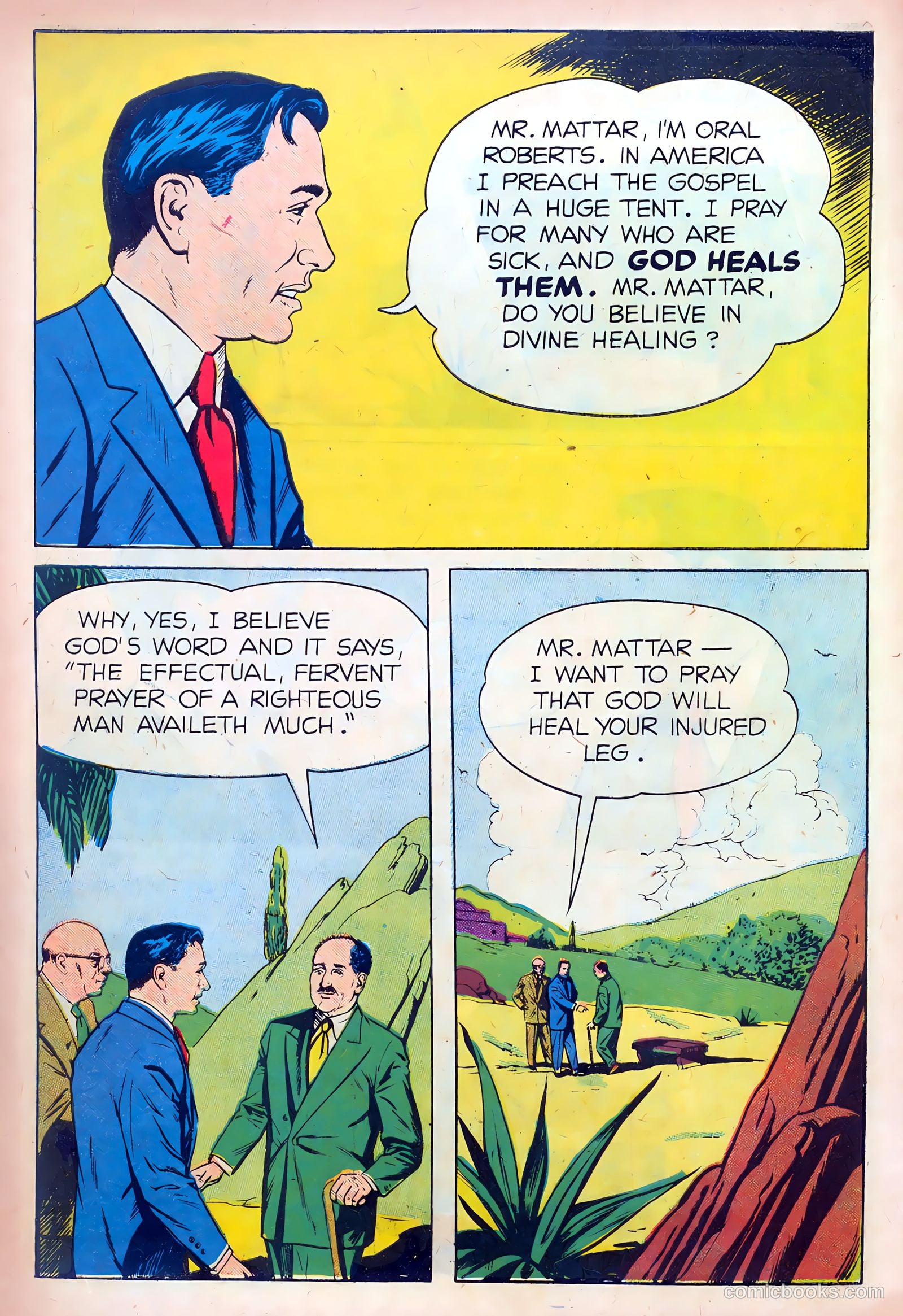 Oral Roberts' True Stories 108 - Keeper of the Garden Tomb #1 — page 30 of 36