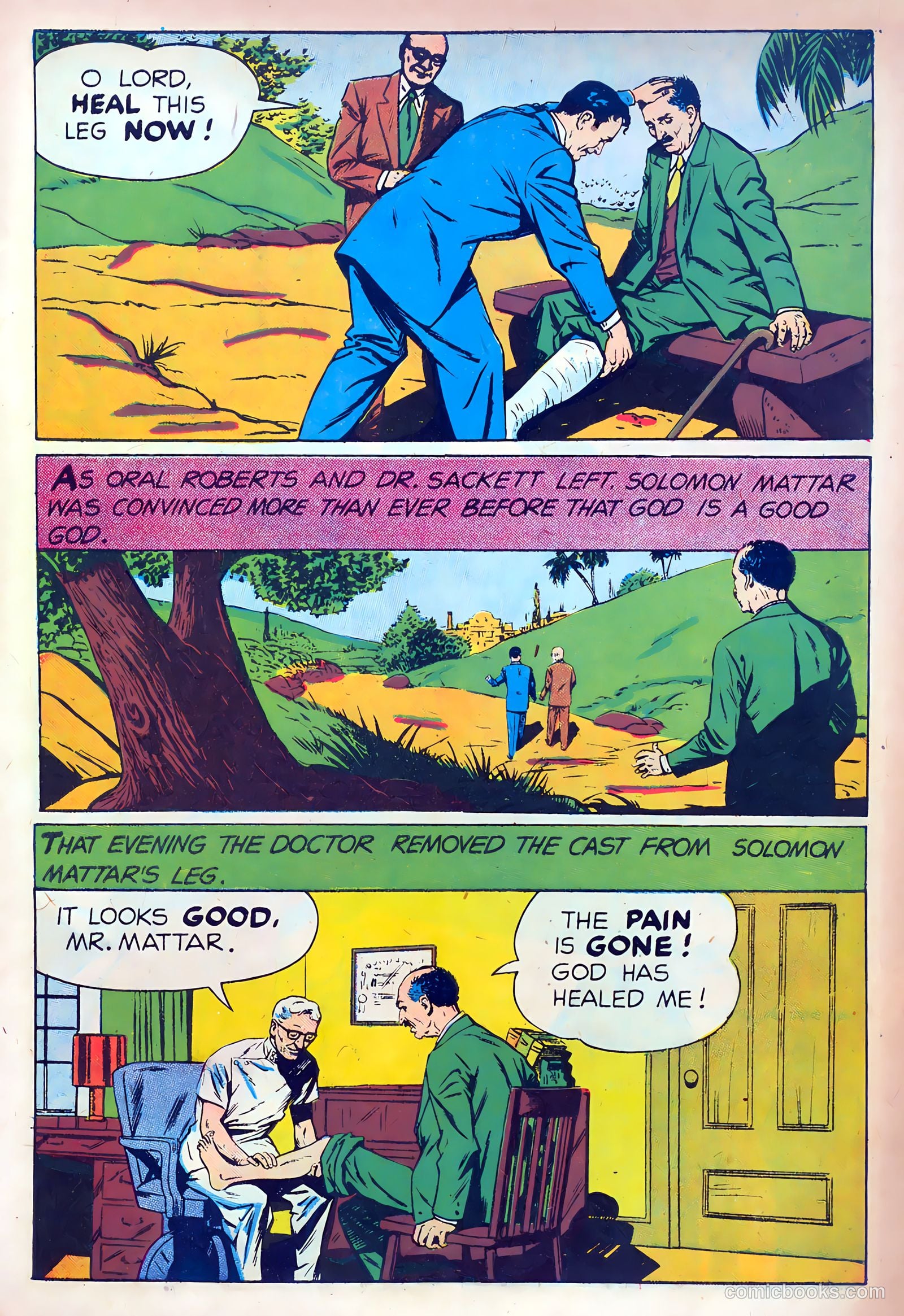 Oral Roberts' True Stories 108 - Keeper of the Garden Tomb #1 — page 31 of 36