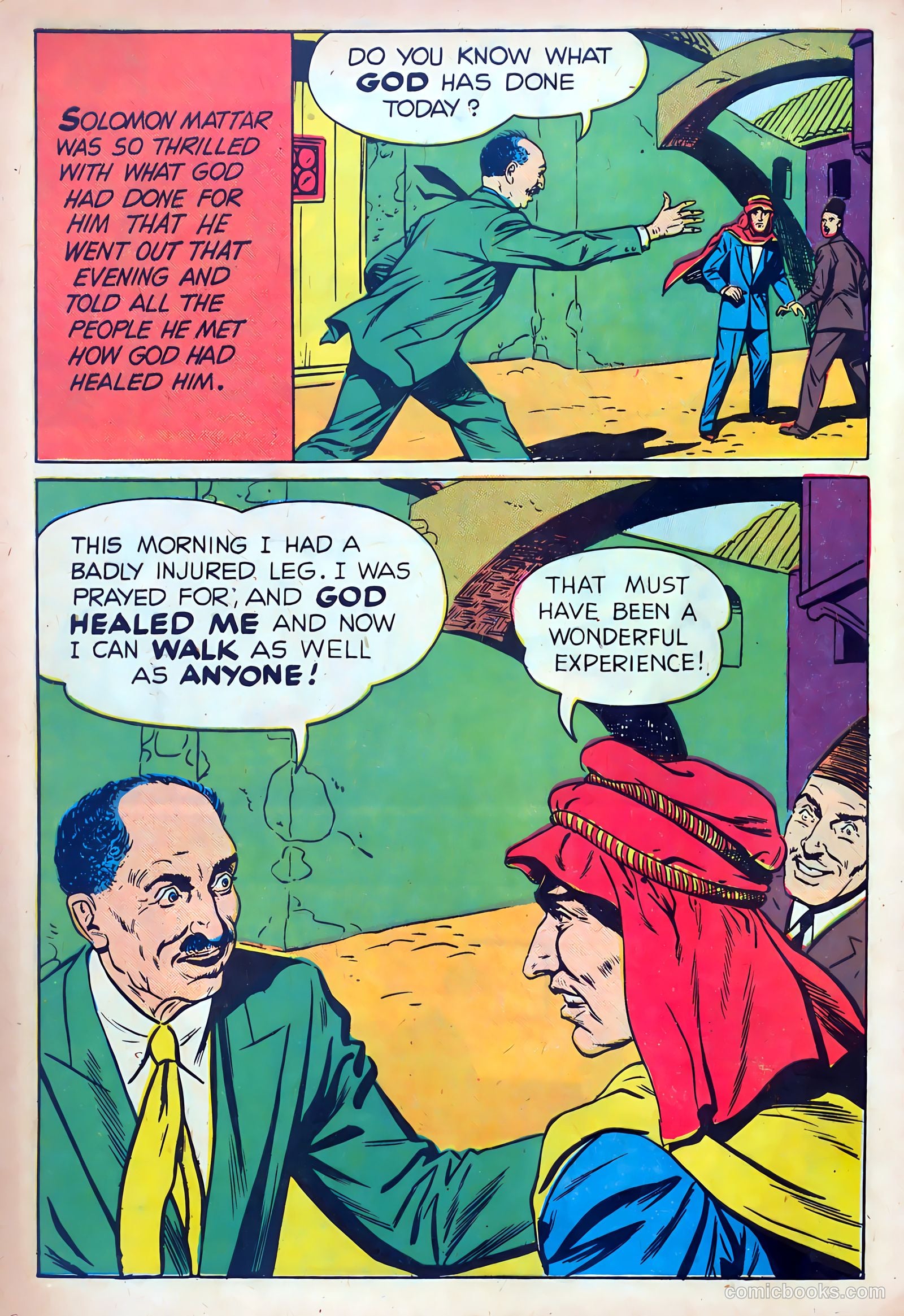 Oral Roberts' True Stories 108 - Keeper of the Garden Tomb #1 — page 32 of 36