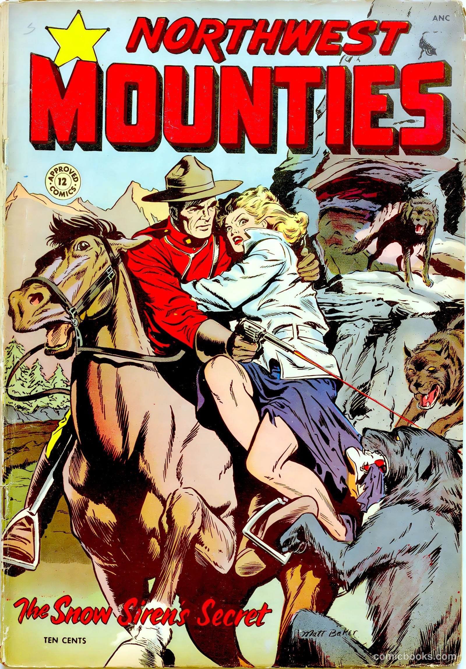 Approved Comics 12 - Northwest Mounties #1