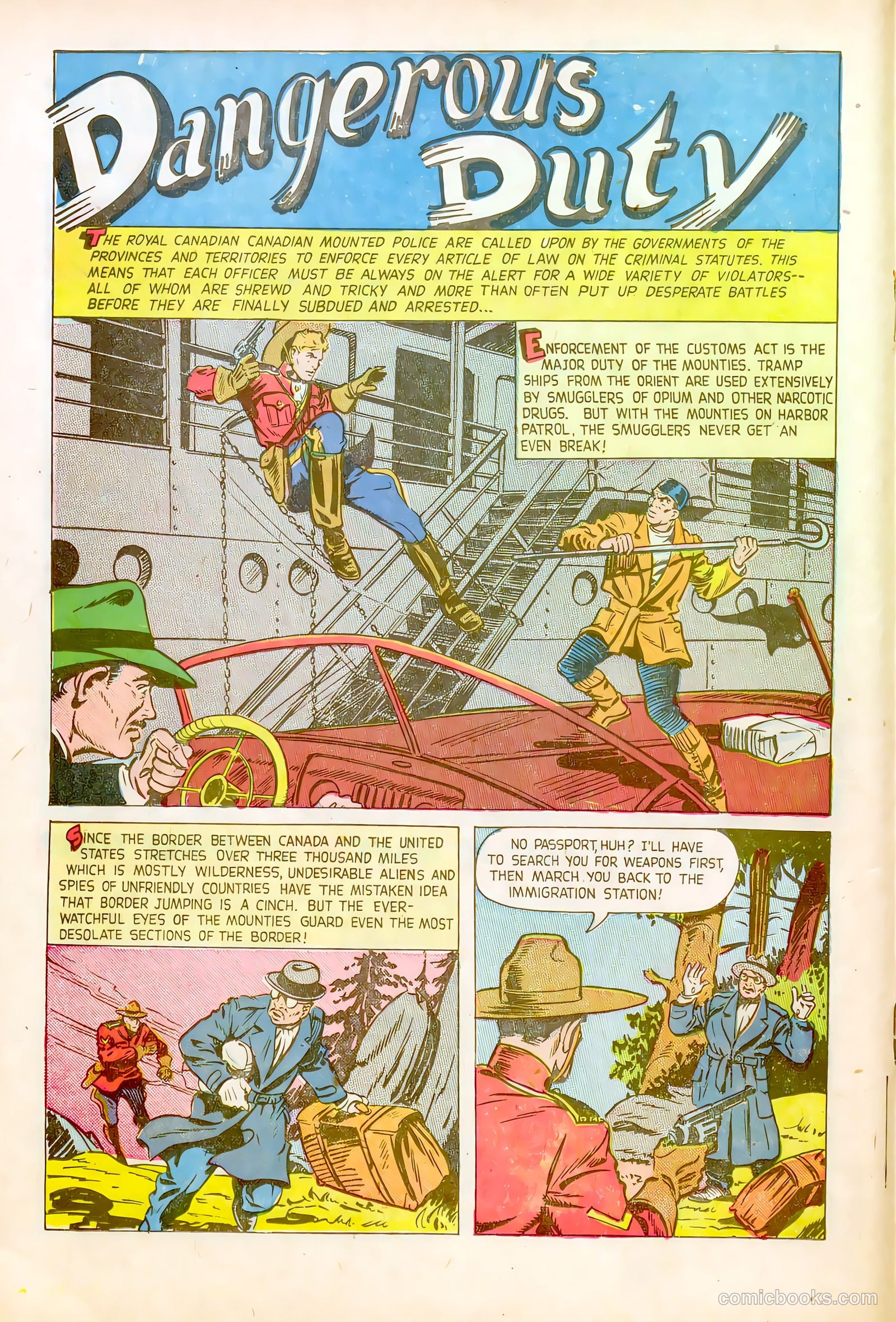 Approved Comics 12 - Northwest Mounties #1 — page 18 of 36