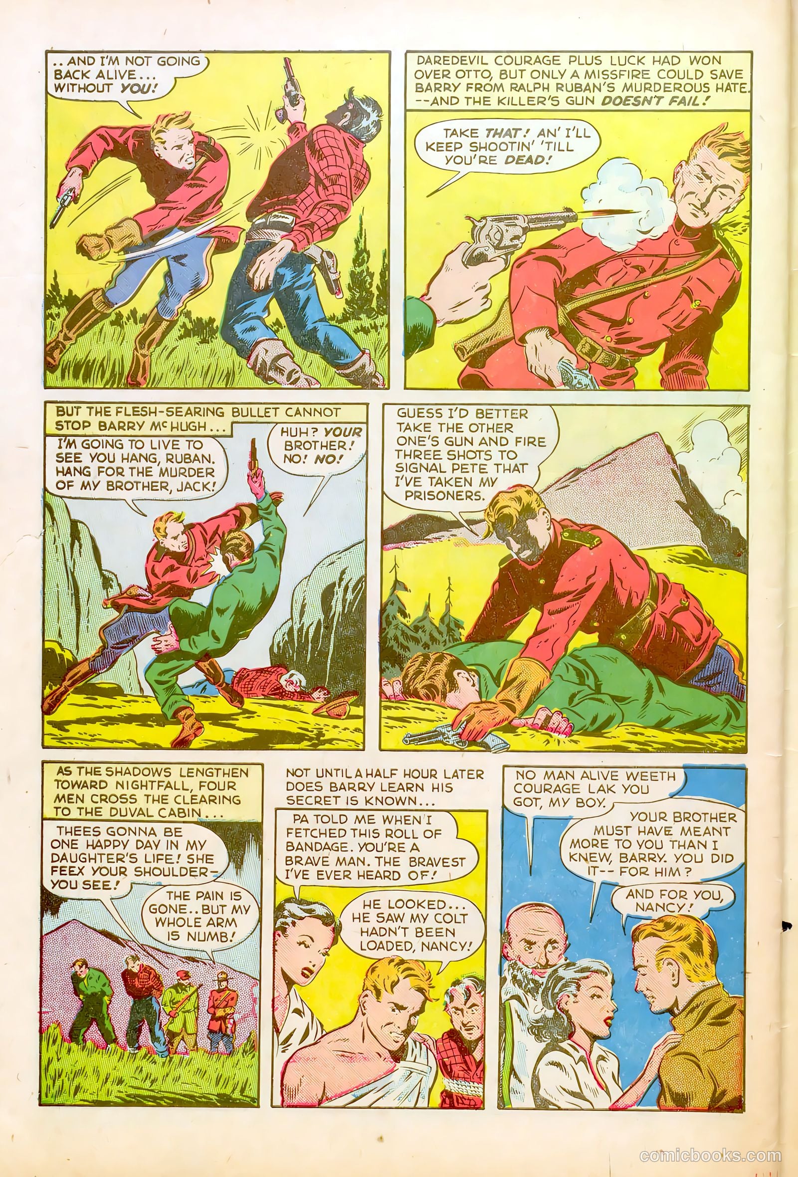 Approved Comics 12 - Northwest Mounties #1 — page 34 of 36