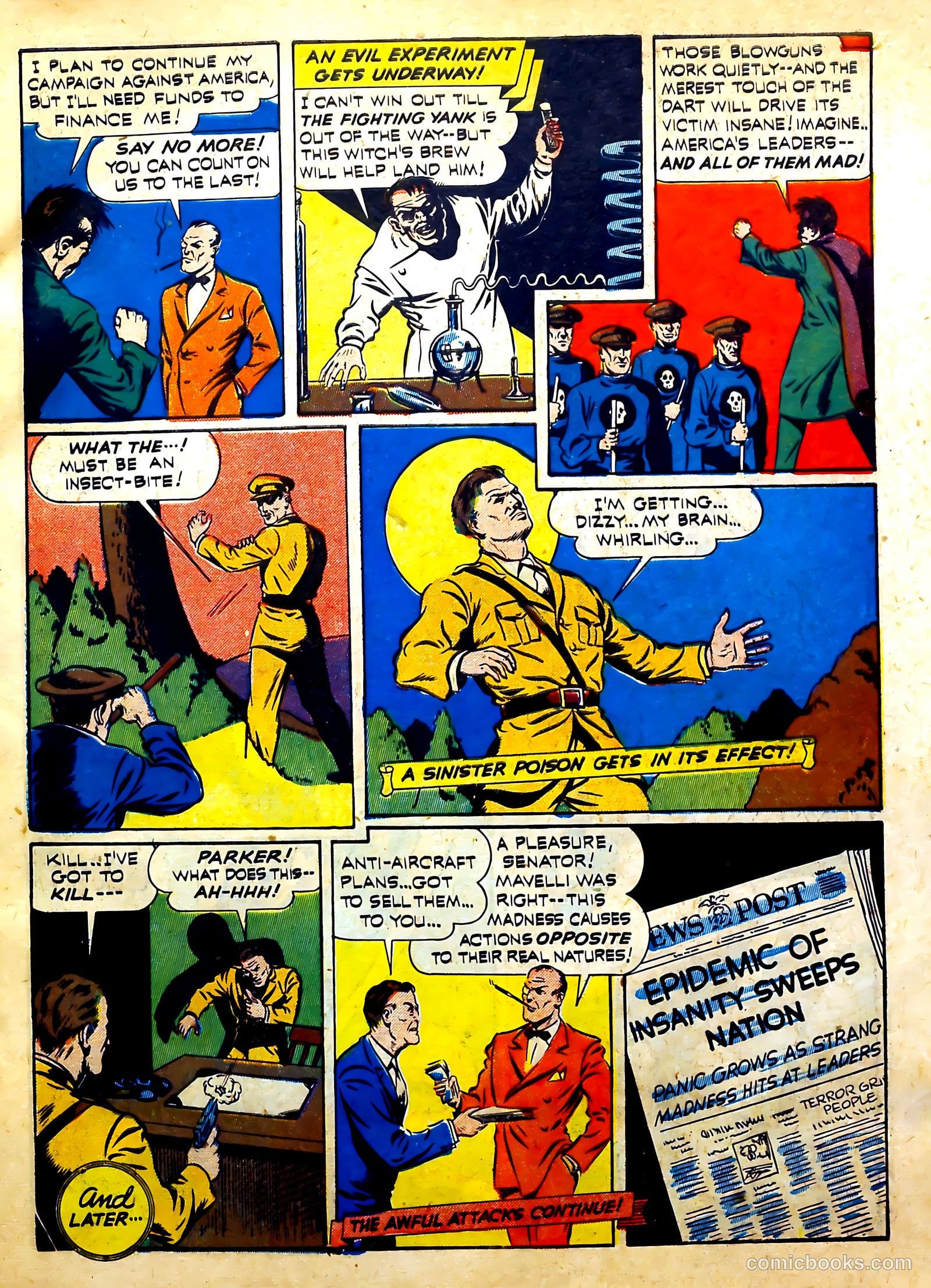 Startling Comics #14 (1940) — page 7 of 68