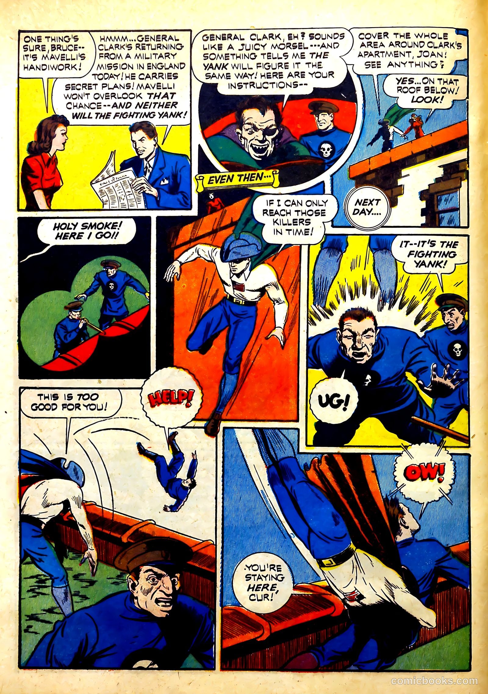 Startling Comics #14 (1940) — page 8 of 68