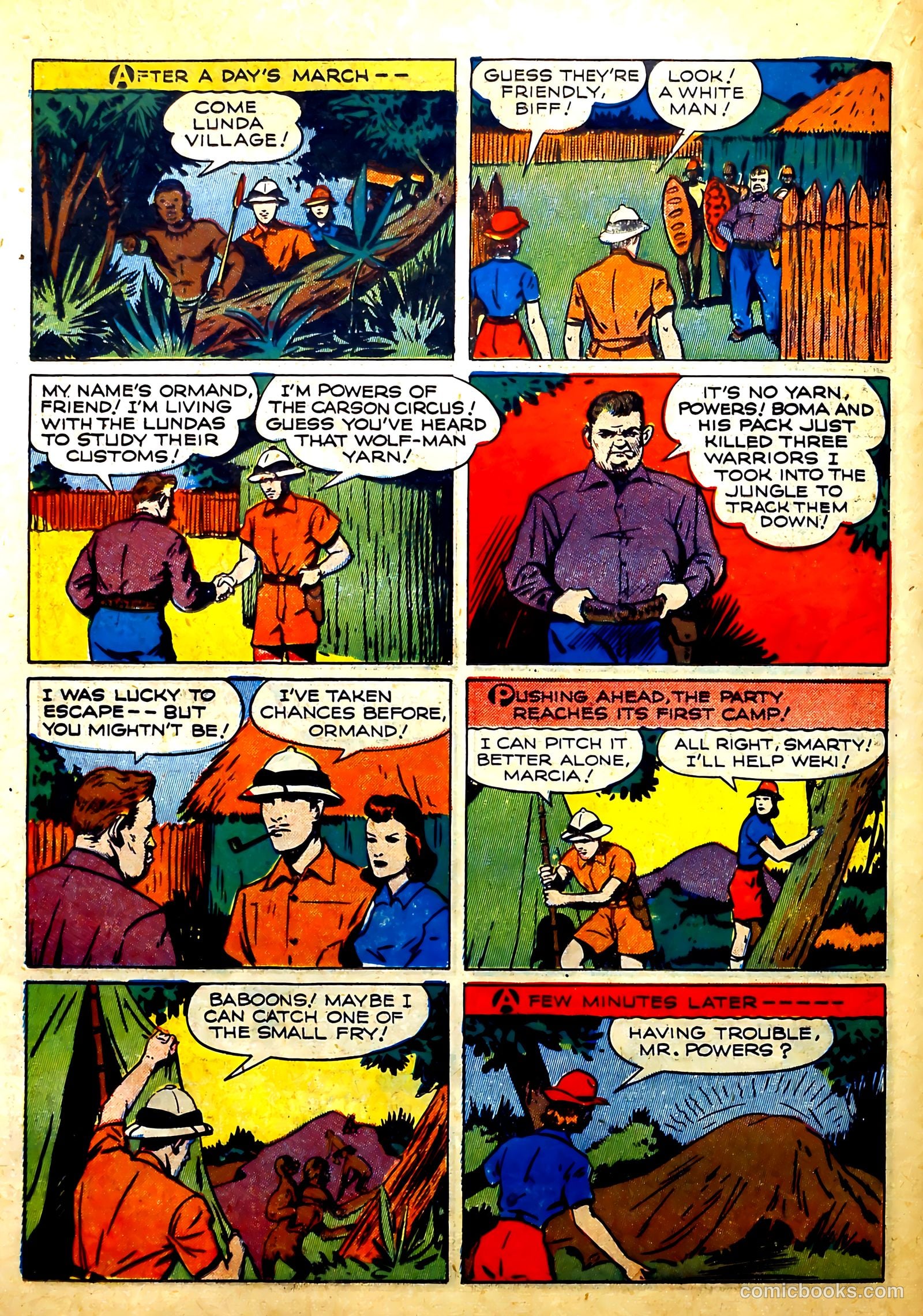 Startling Comics #14 (1940) — page 30 of 68