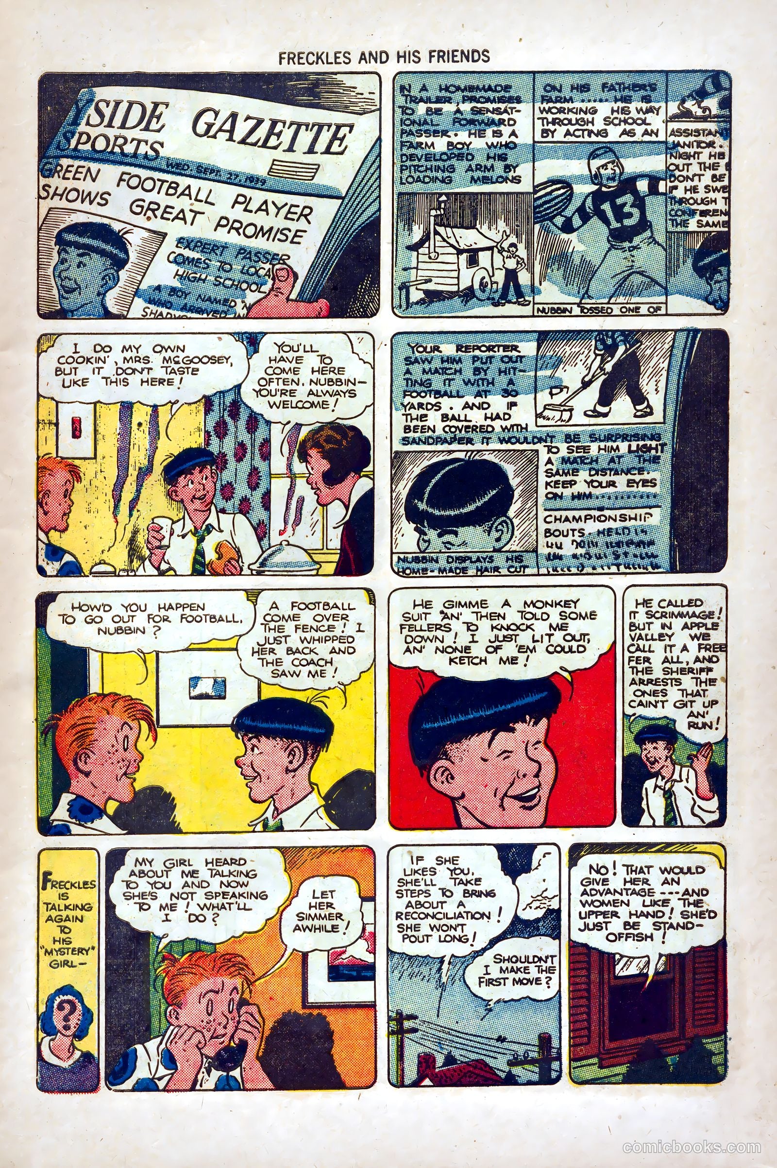 Freckles and His Friends #7 (1949) — page 7 of 52