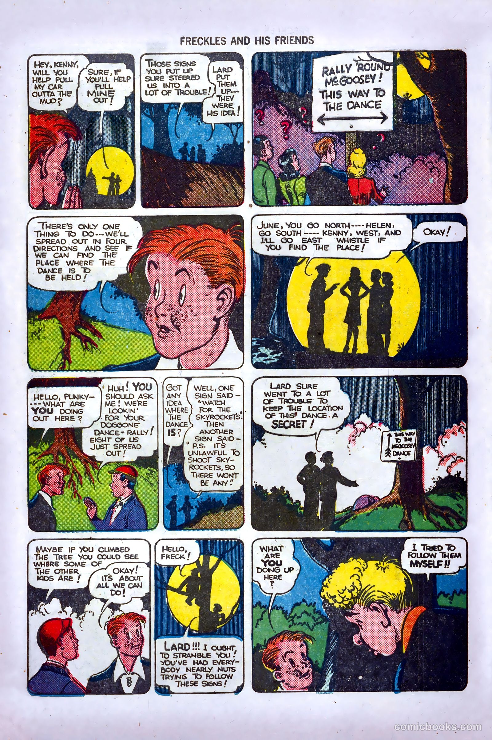 Freckles and His Friends #7 (1949) — page 42 of 52