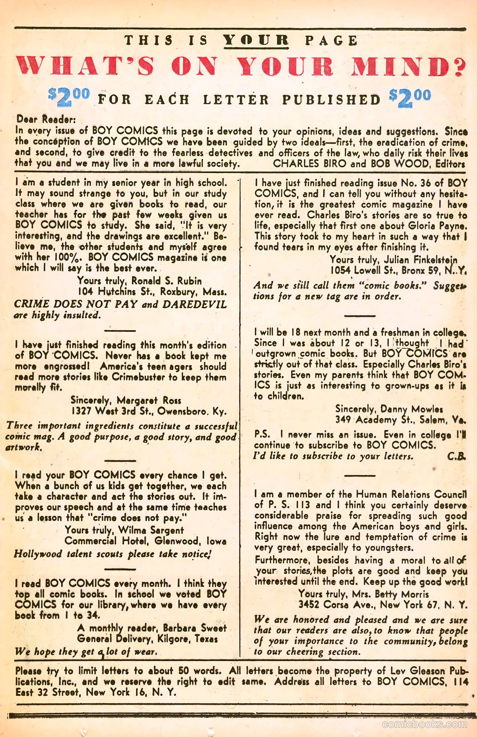 Boy Comics #39 (1950) — page 23 of 52