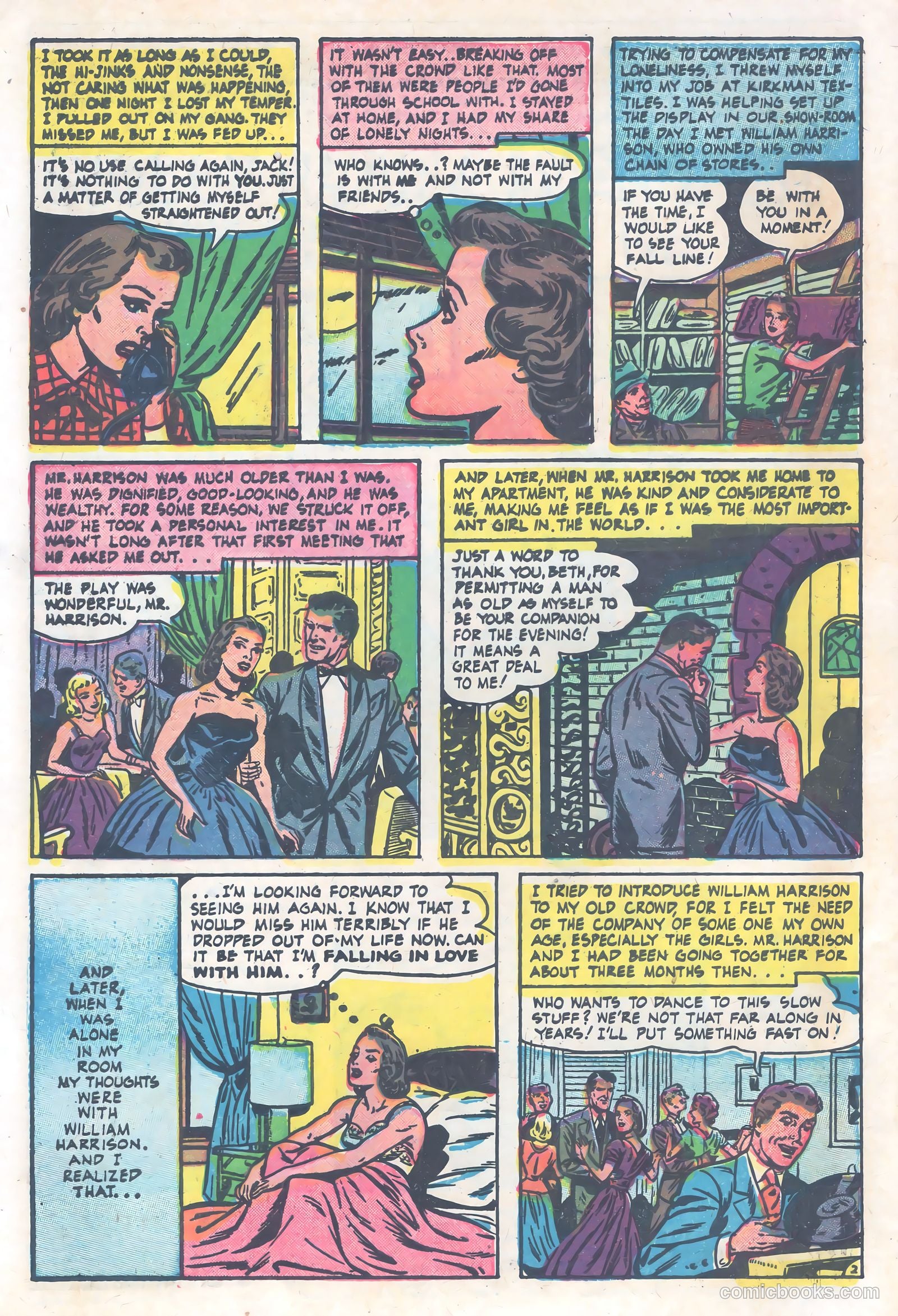 Young Romance #88 (1953) — page 4 of 36