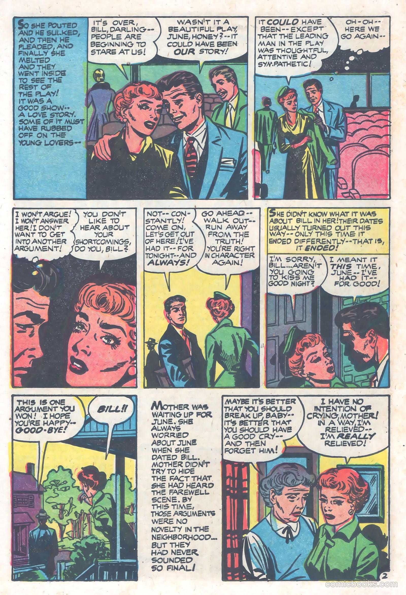 Young Romance #88 (1953) — page 14 of 36