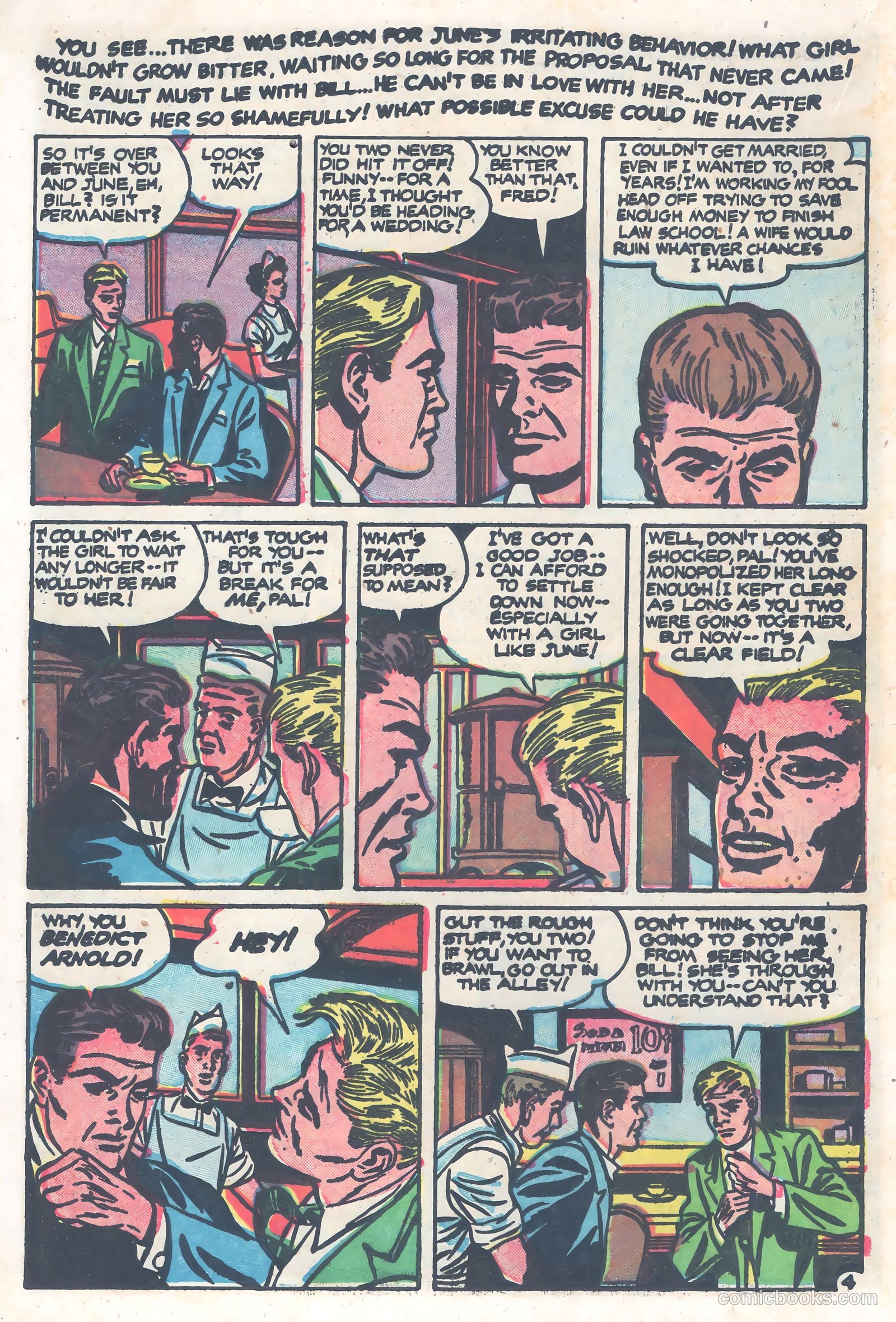 Young Romance #88 (1953) — page 16 of 36
