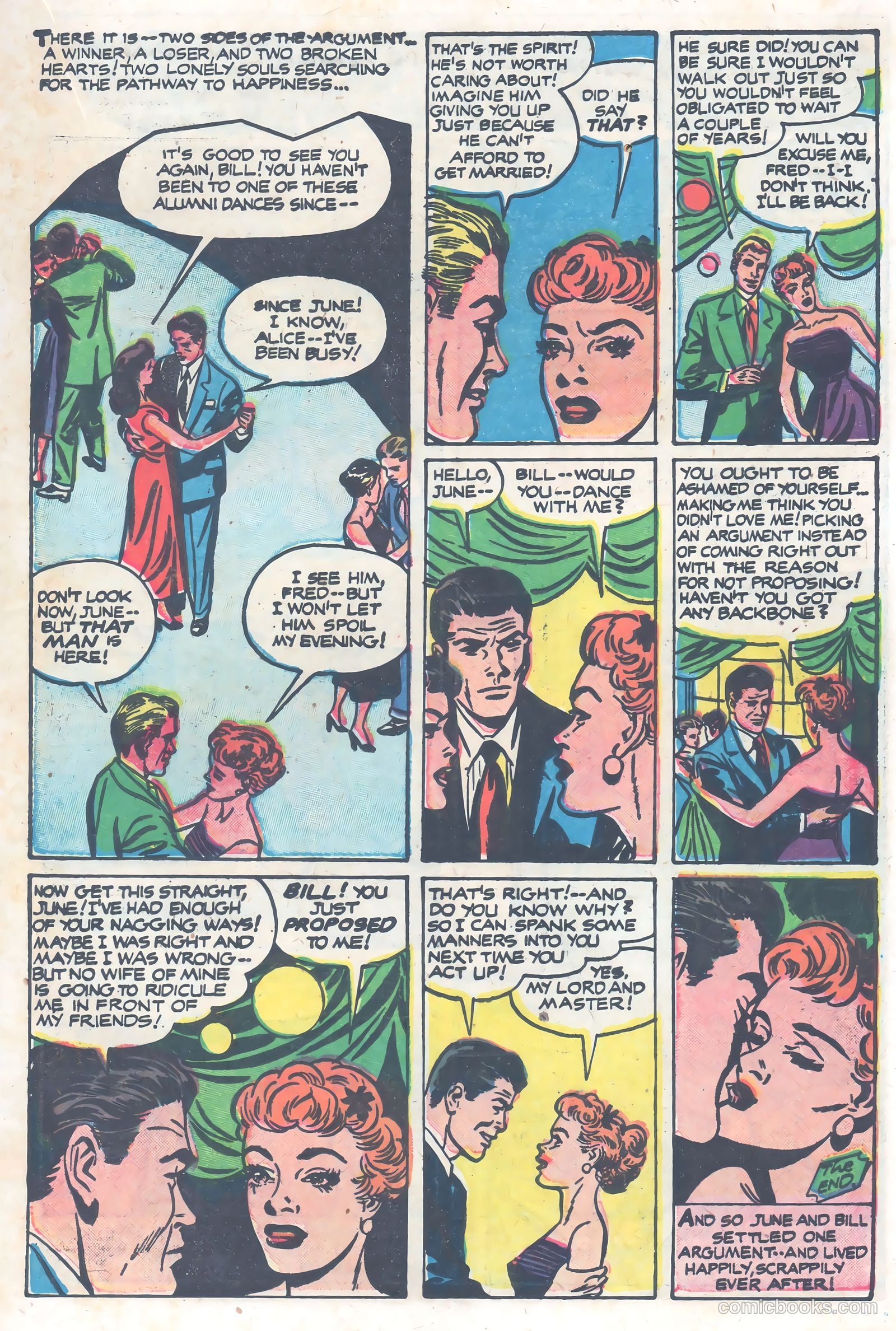 Young Romance #88 (1953) — page 17 of 36