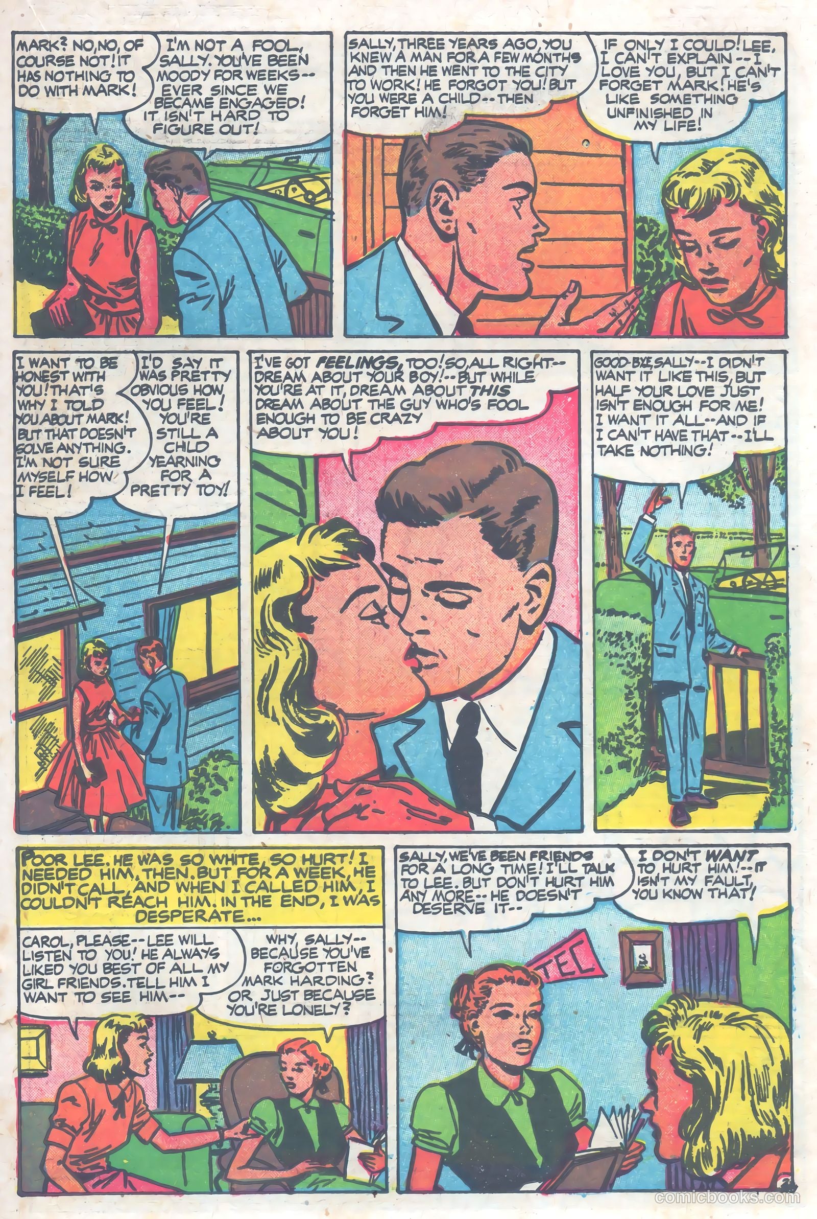 Young Romance #88 (1953) — page 19 of 36