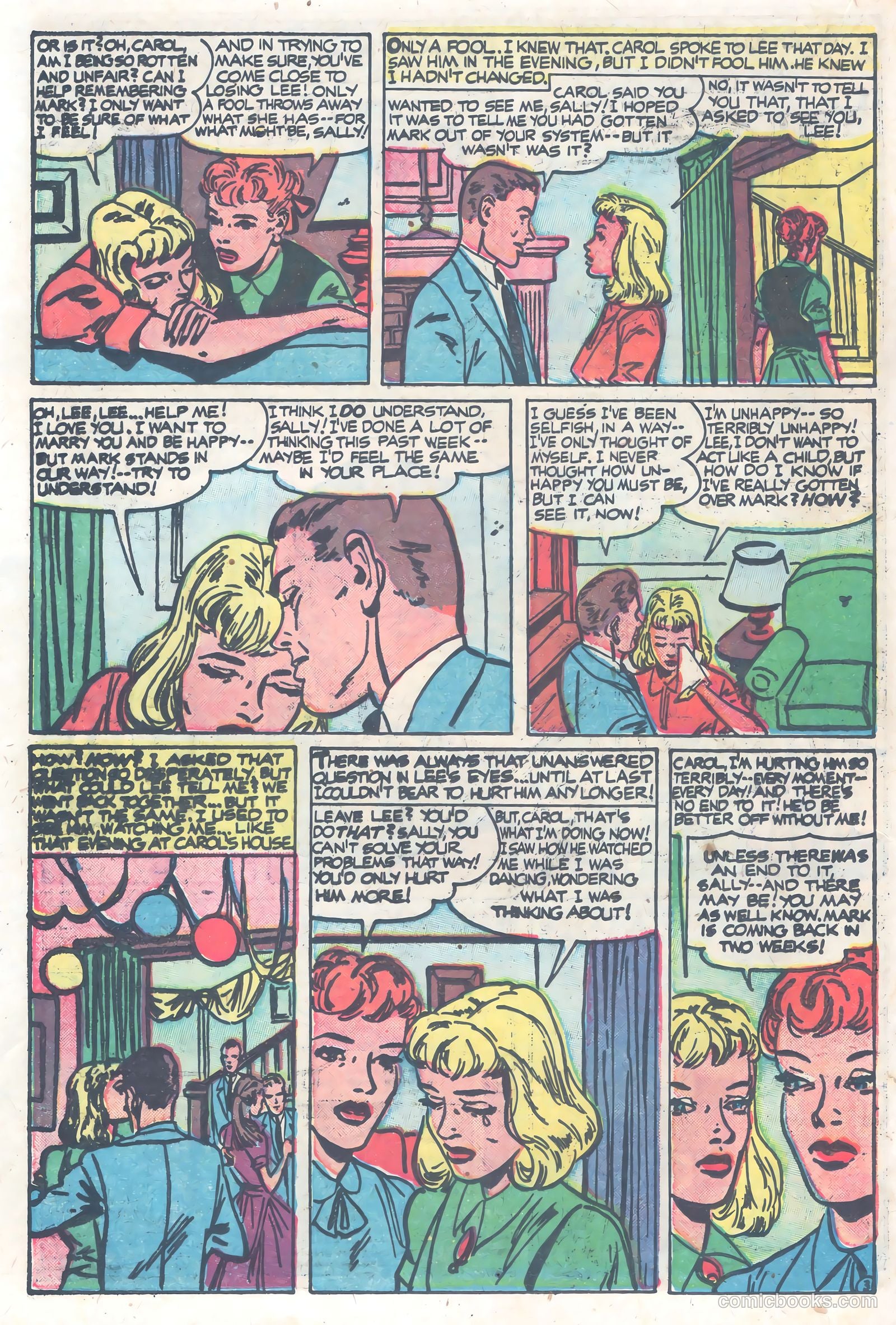 Young Romance #88 (1953) — page 20 of 36