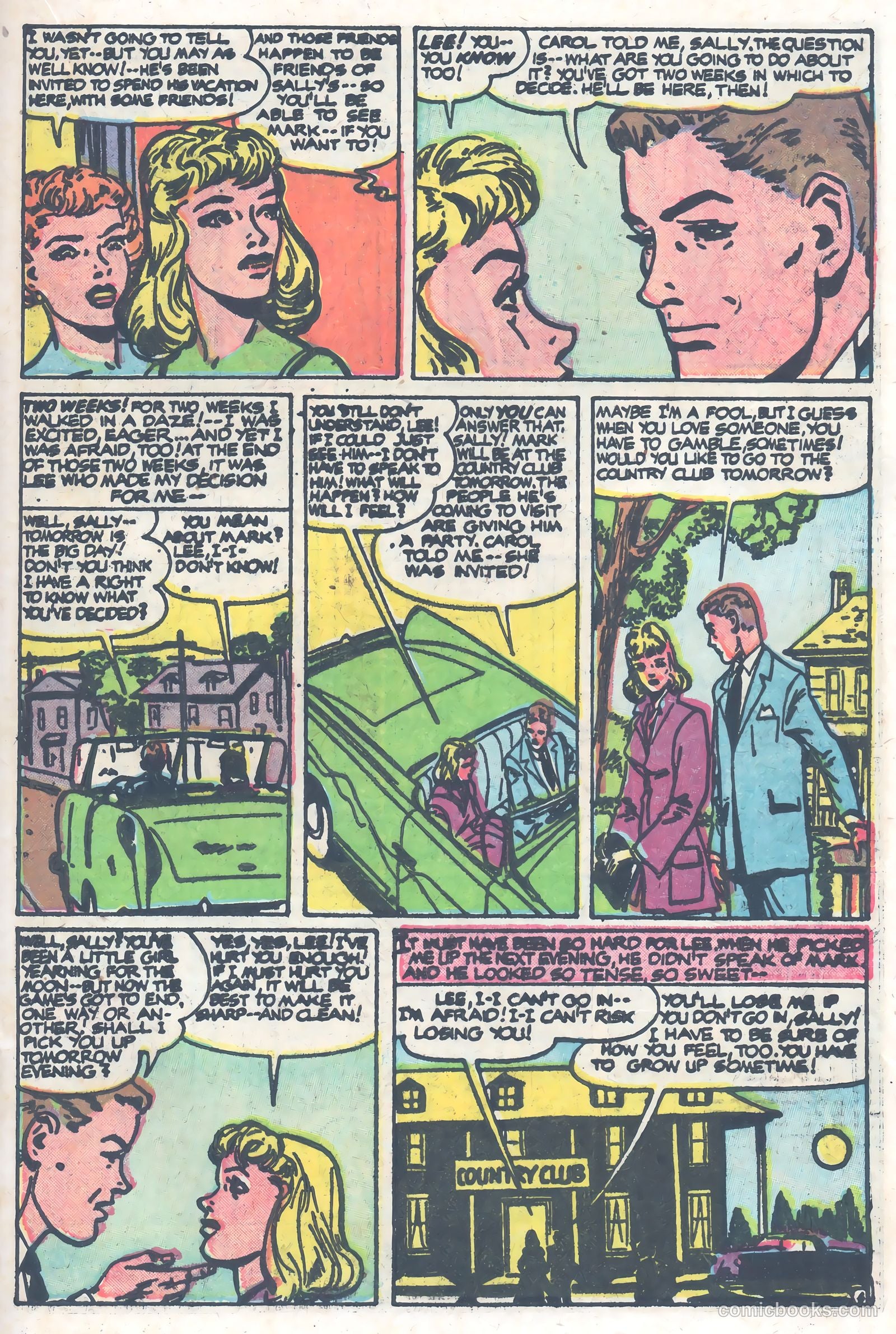 Young Romance #88 (1953) — page 21 of 36