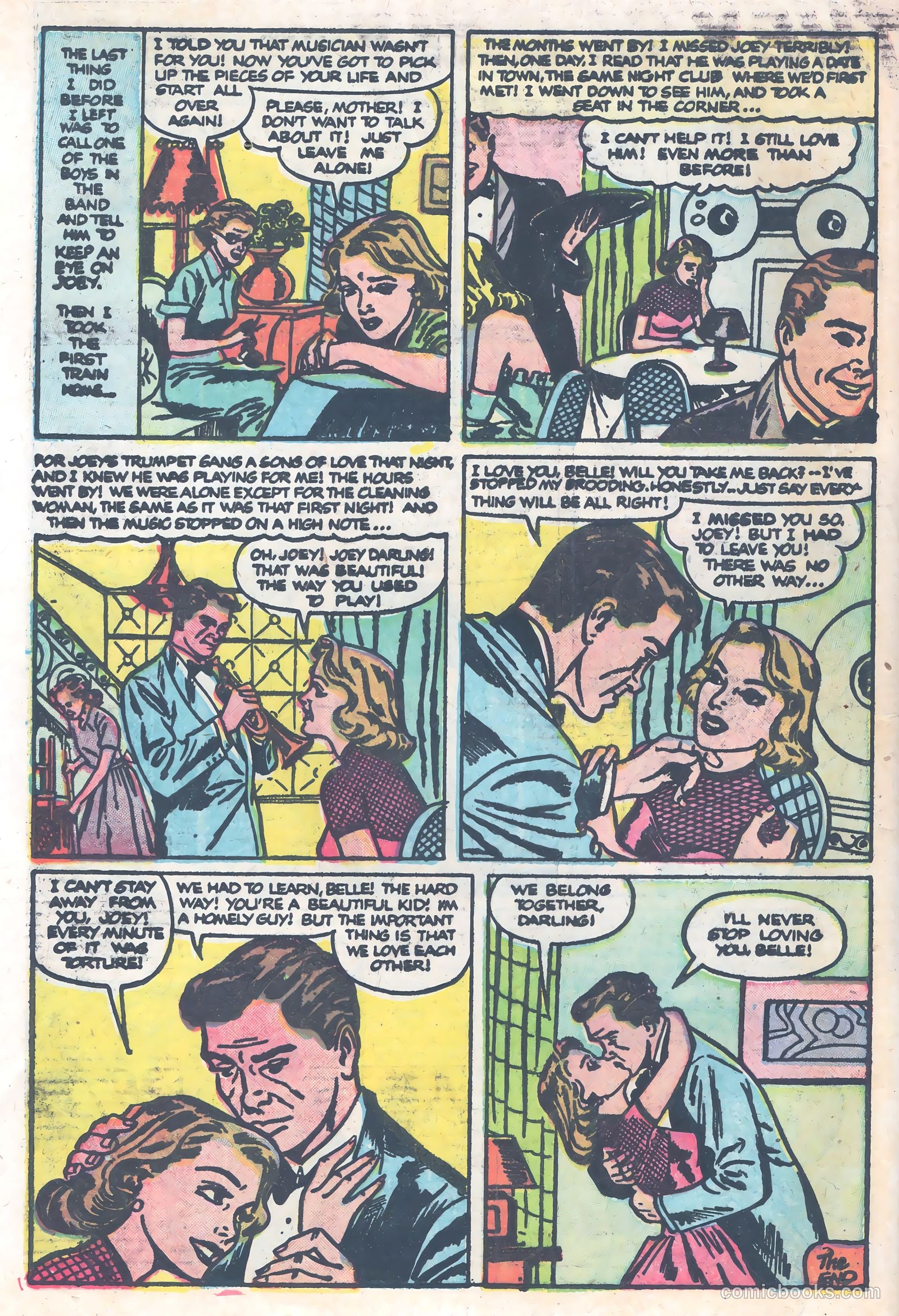 Young Romance #88 (1953) — page 32 of 36