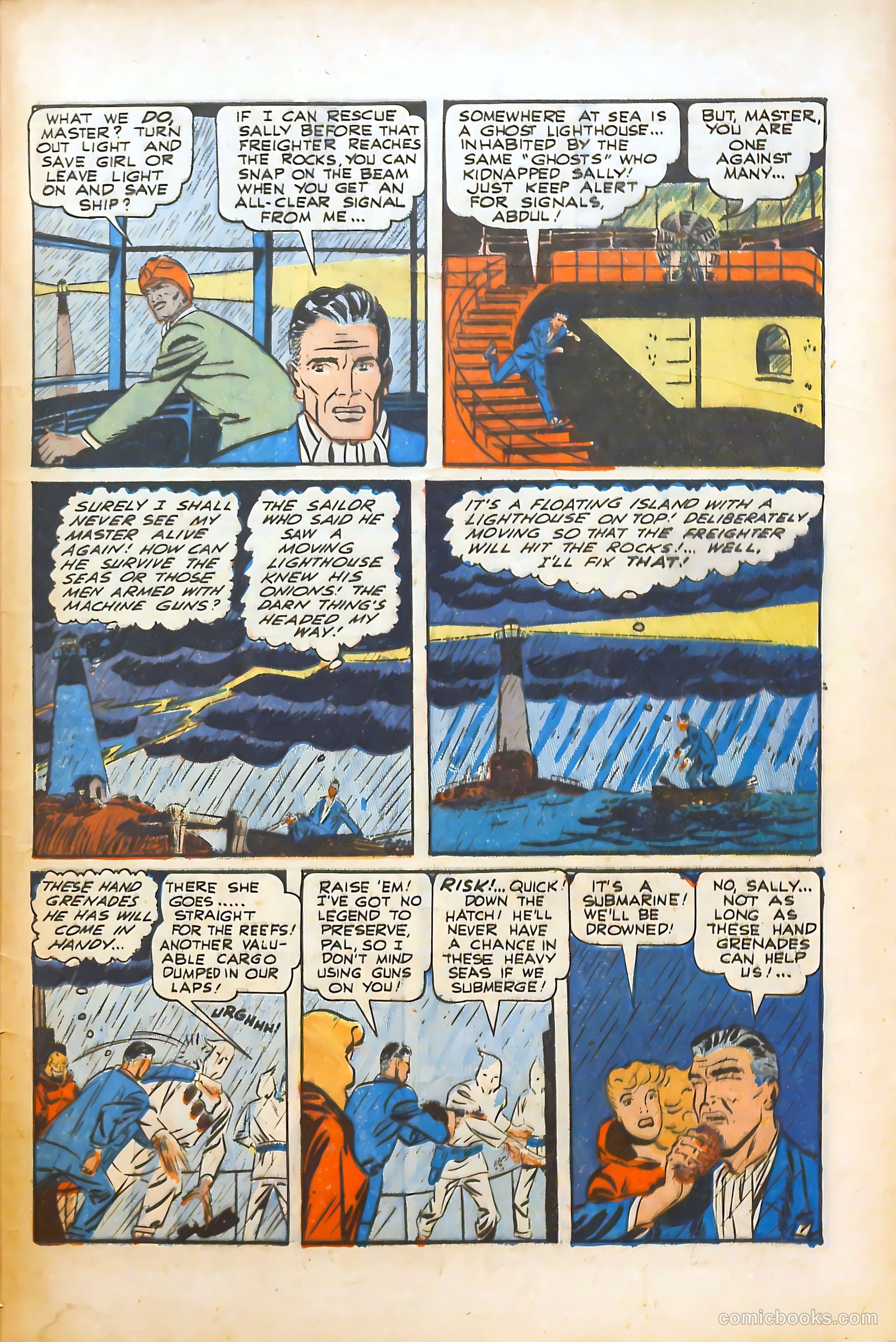 Super-Mystery Comics v8 #1 — page 49 of 52