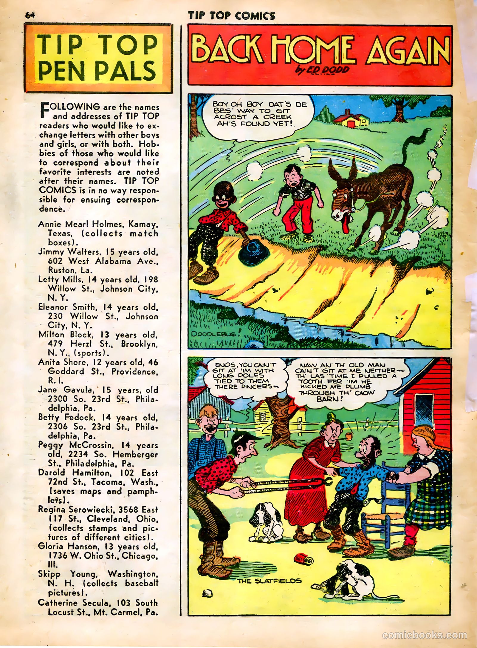 Tip Top Comics #72 (1936) — page 59 of 61