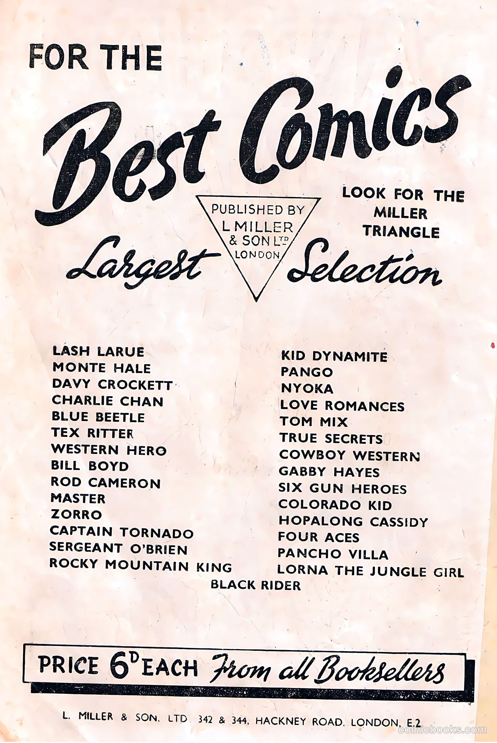 Pancho Villa #12 (1950) — page 2 of 28