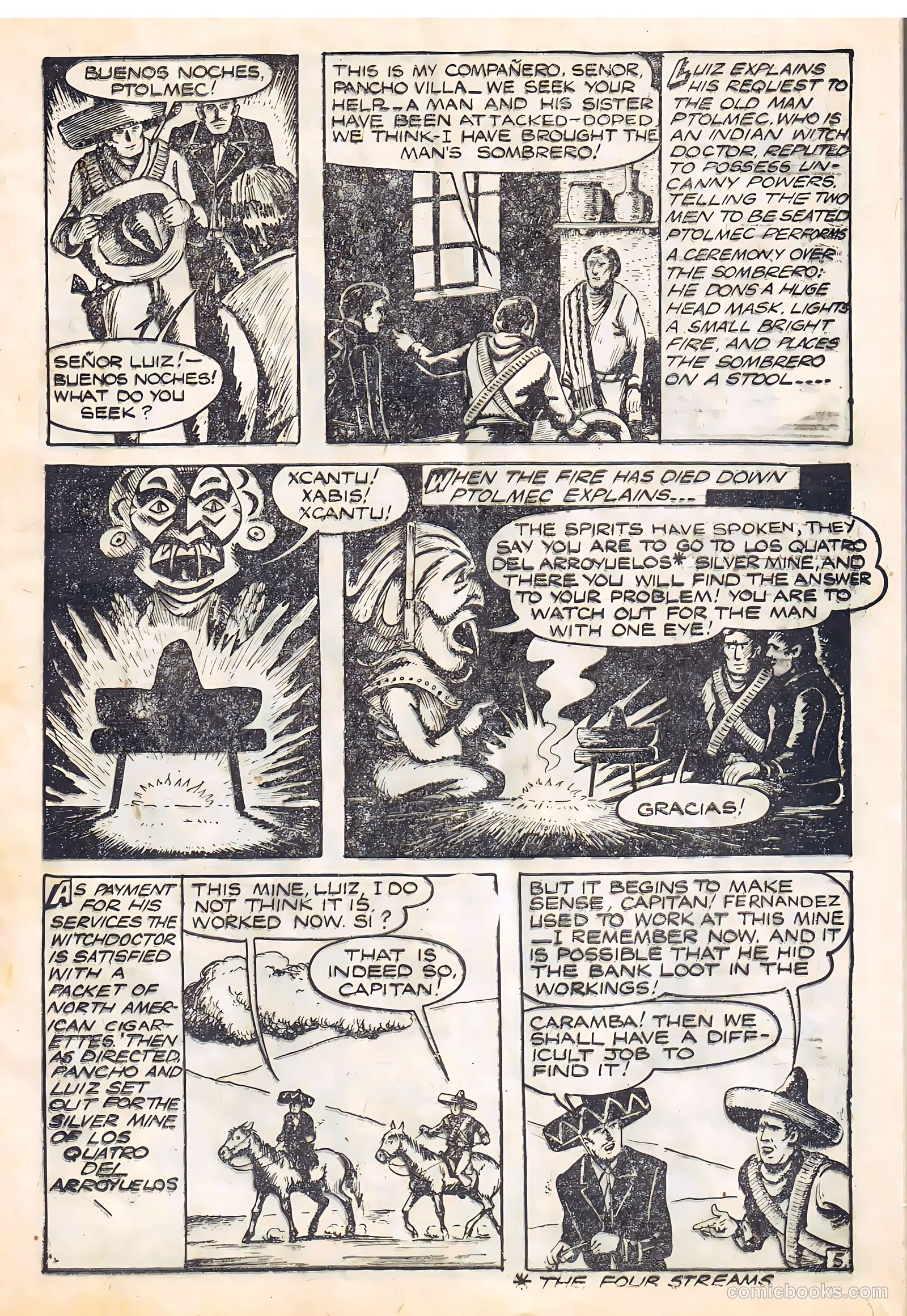 Pancho Villa #12 (1950) — page 7 of 28