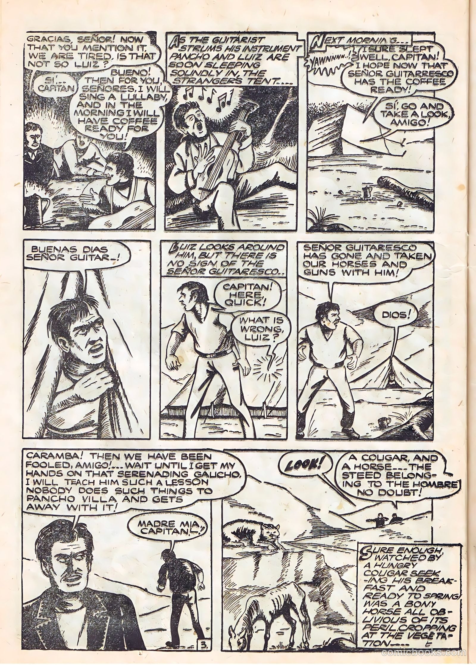 Pancho Villa #12 (1950) — page 20 of 28