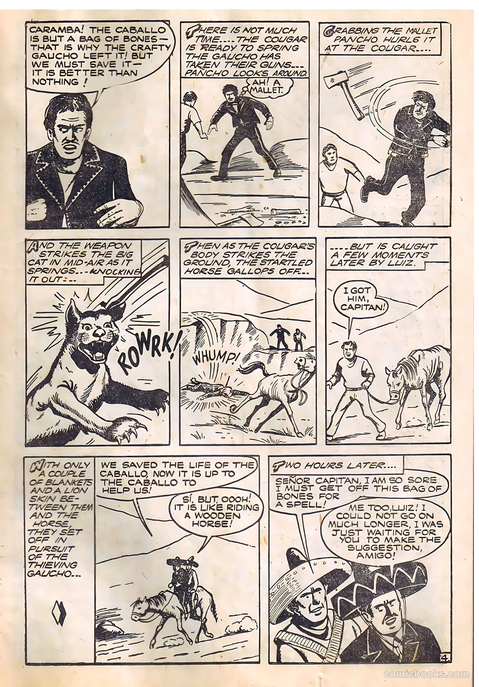 Pancho Villa #12 (1950) — page 21 of 28