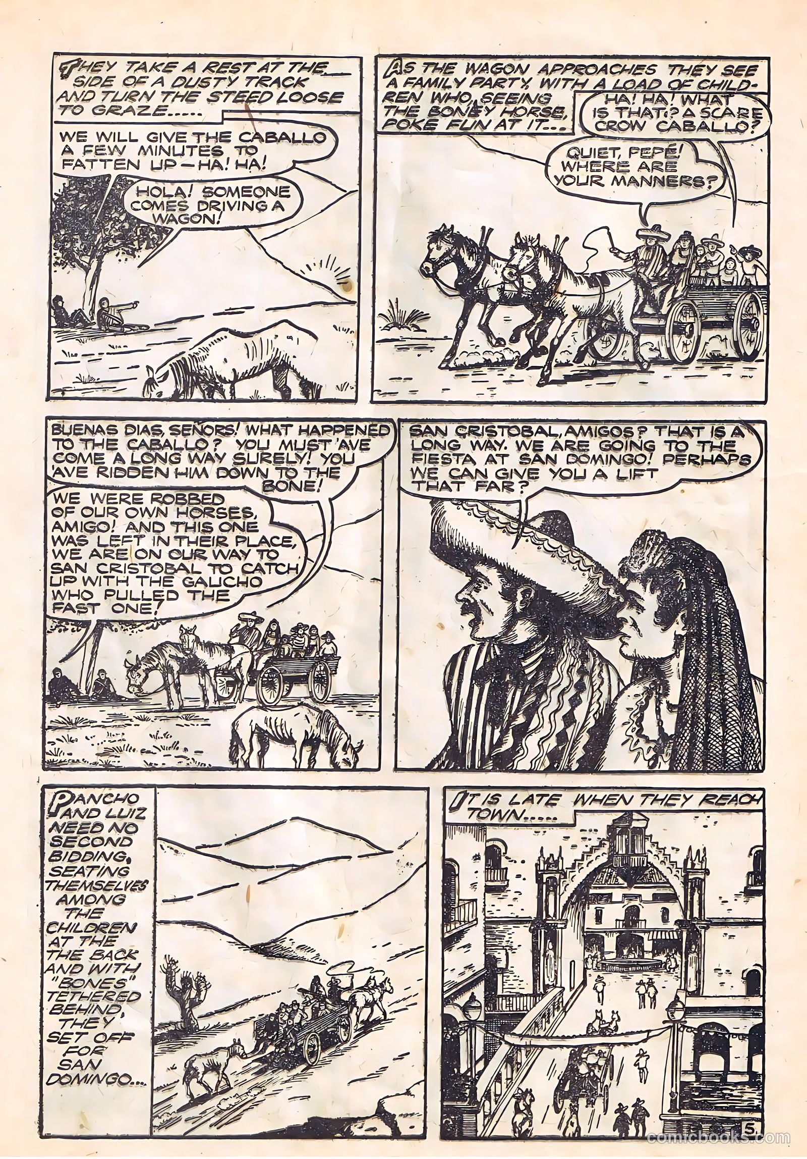 Pancho Villa #12 (1950) — page 22 of 28