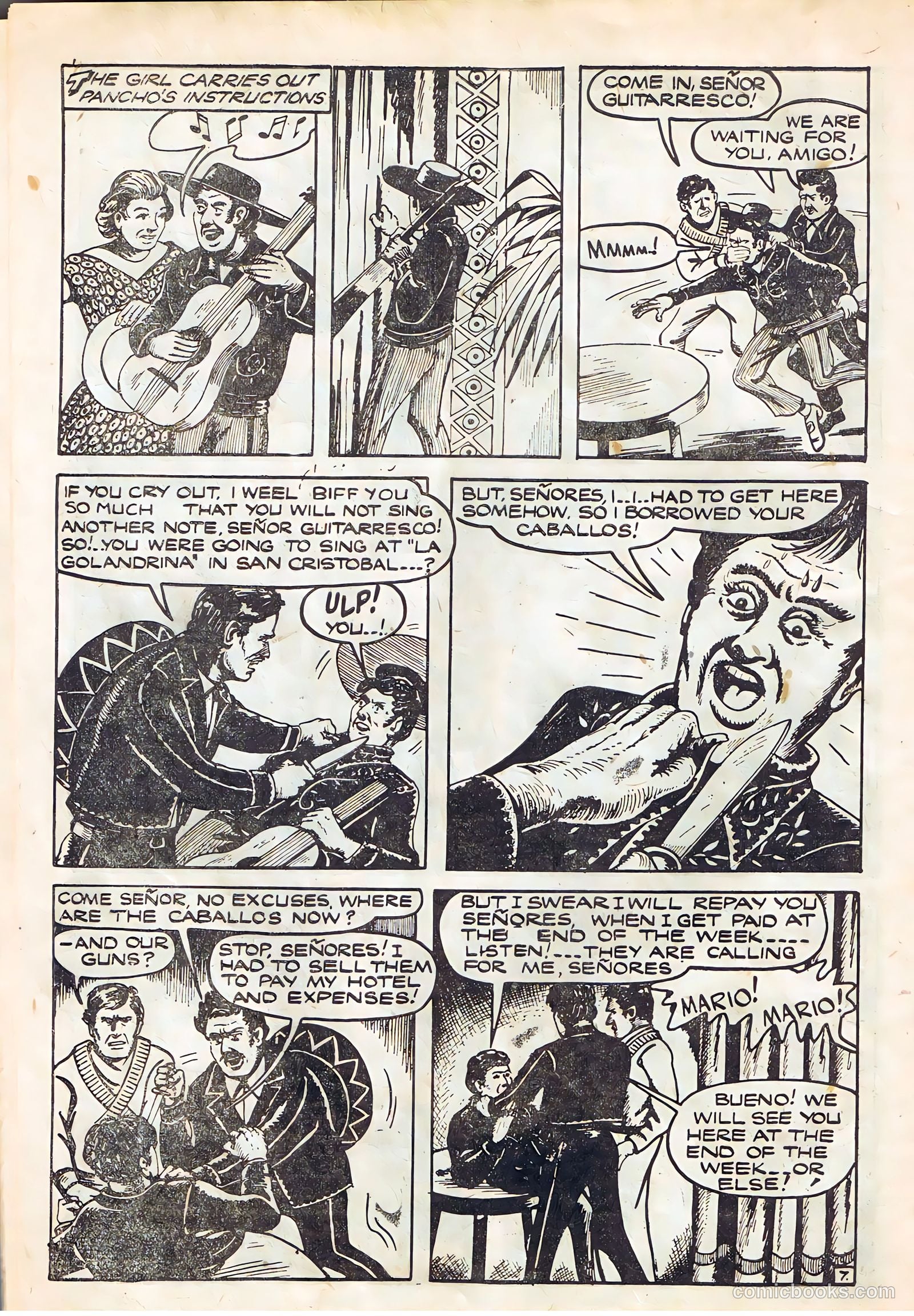 Pancho Villa #12 (1950) — page 24 of 28