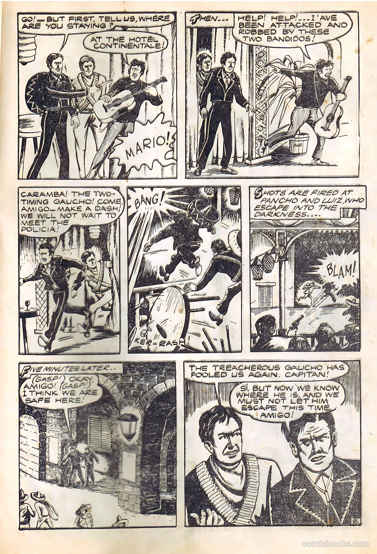 Pancho Villa #12 (1950) — page 25 of 28