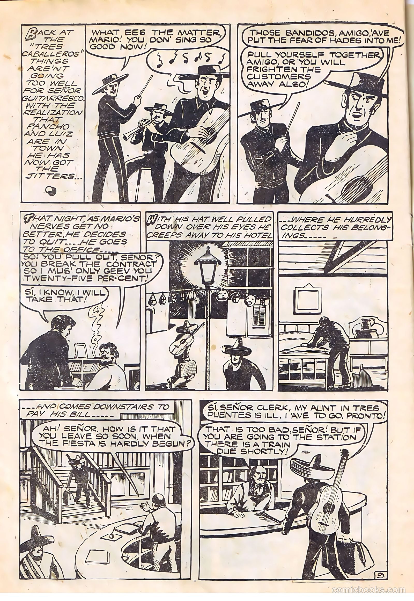 Pancho Villa #12 (1950) — page 26 of 28