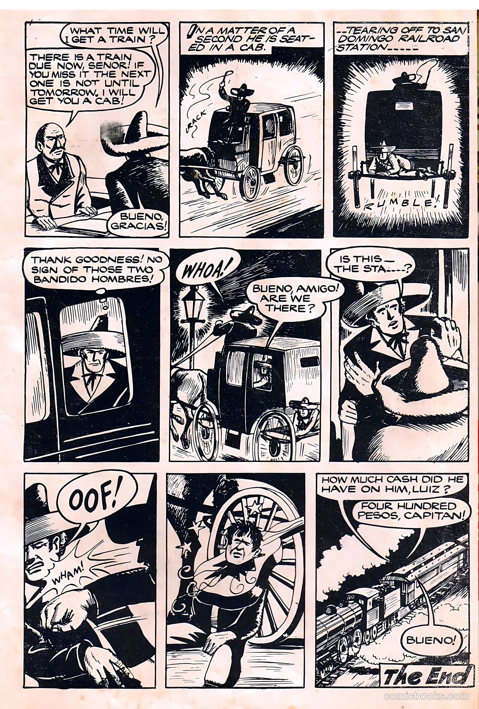Pancho Villa #12 (1950) — page 27 of 28