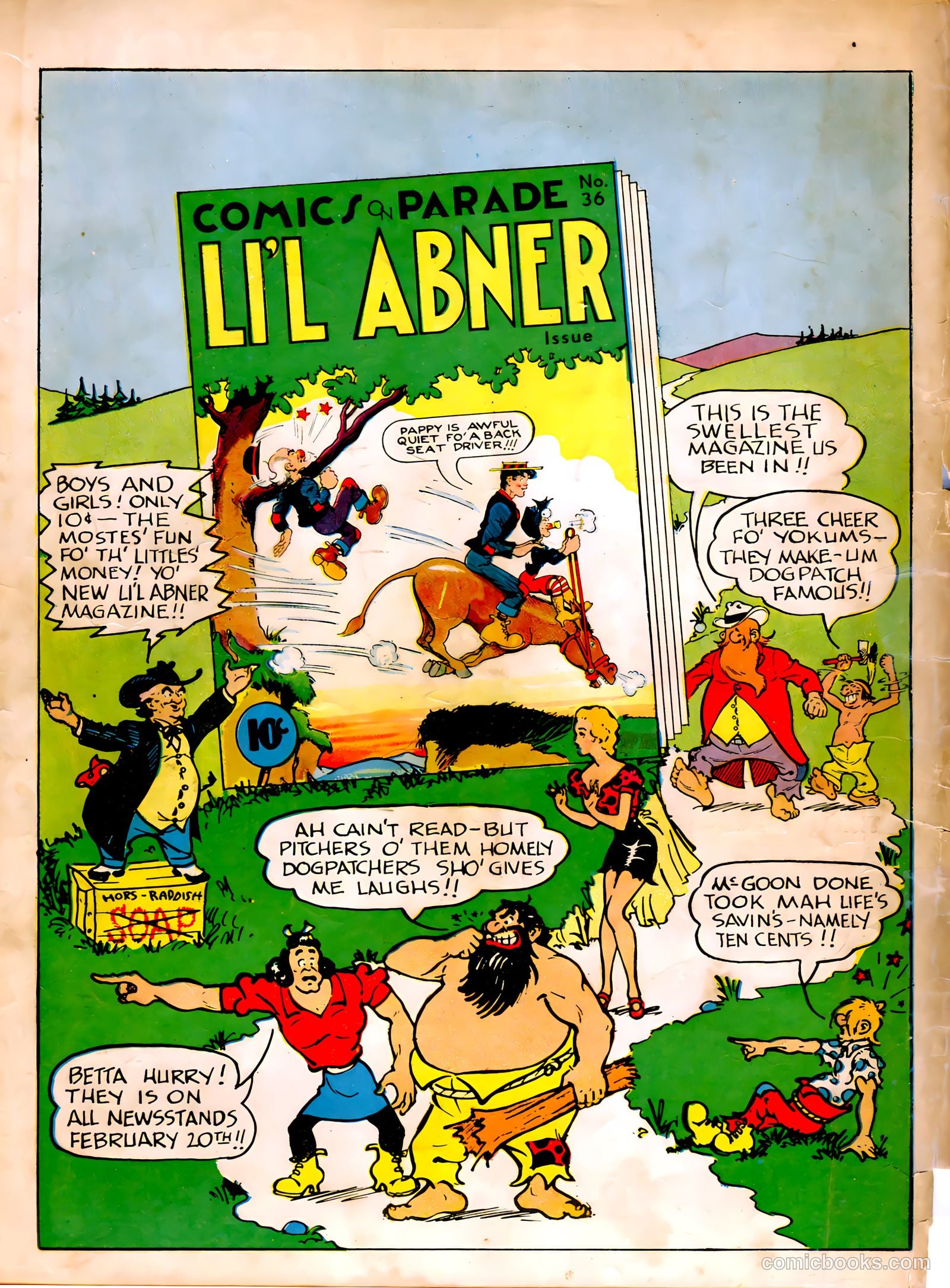 Tip Top Comics #71 (1936) — page 61 of 61