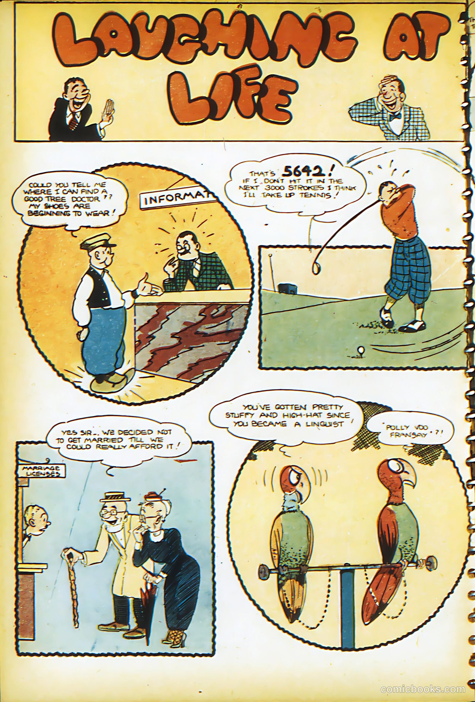 New Adventure Comics #21 (1950) — page 35 of 70