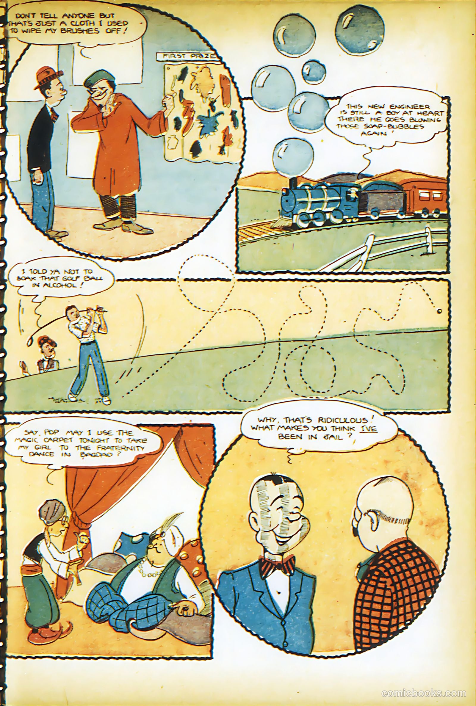 New Adventure Comics #21 (1950) — page 36 of 70