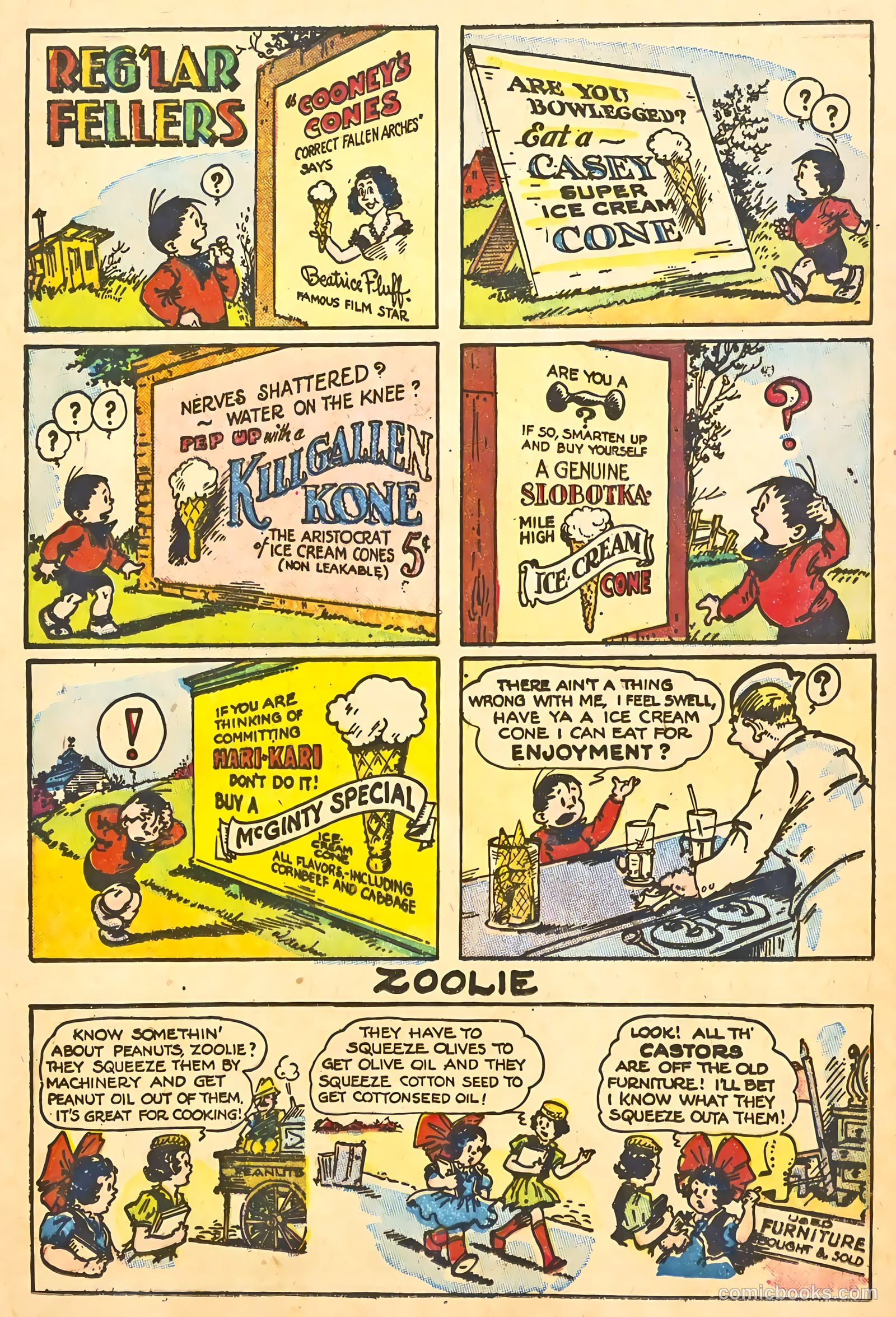 Reg'lar Fellers #6 (1921) — page 32 of 52