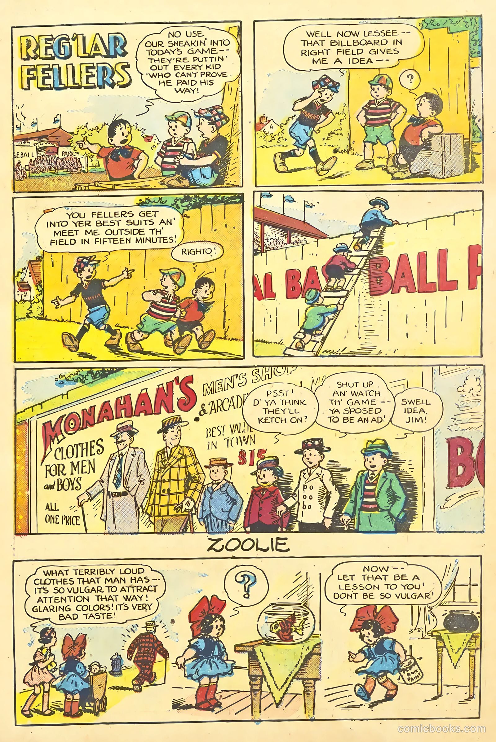 Reg'lar Fellers #6 (1921) — page 40 of 52