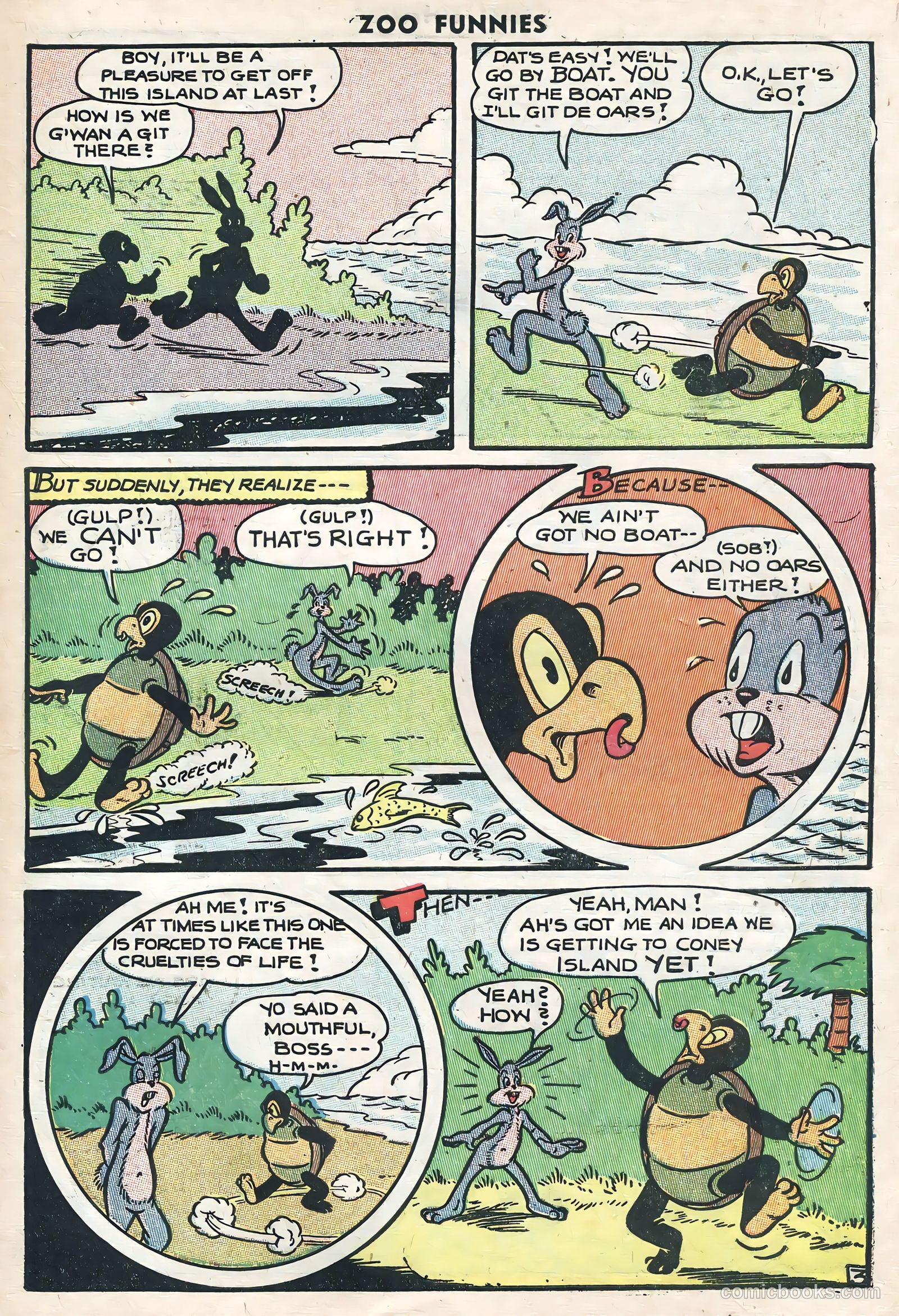 Zoo Funnies v1 #10 — page 5 of 36