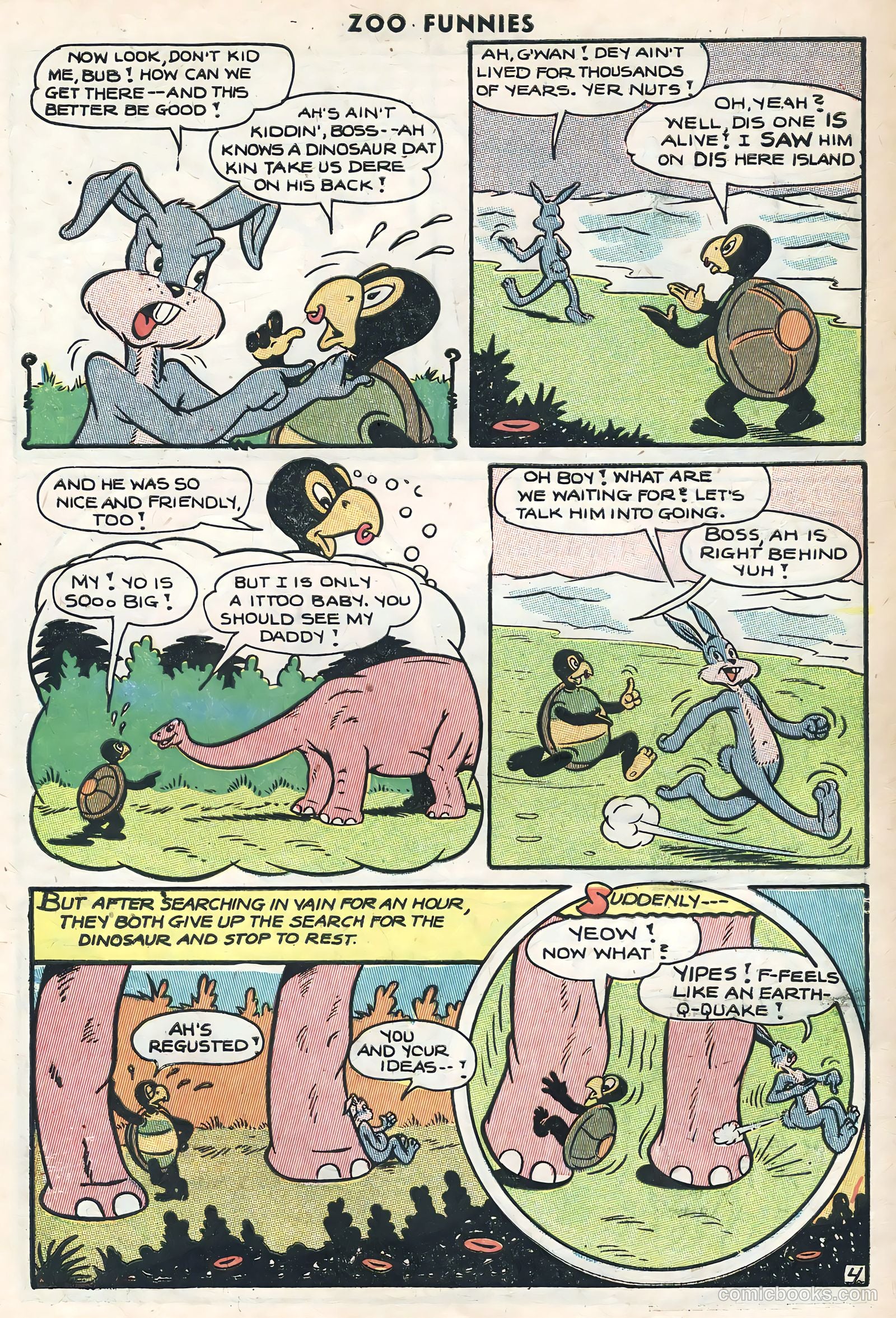 Zoo Funnies v1 #10 — page 6 of 36