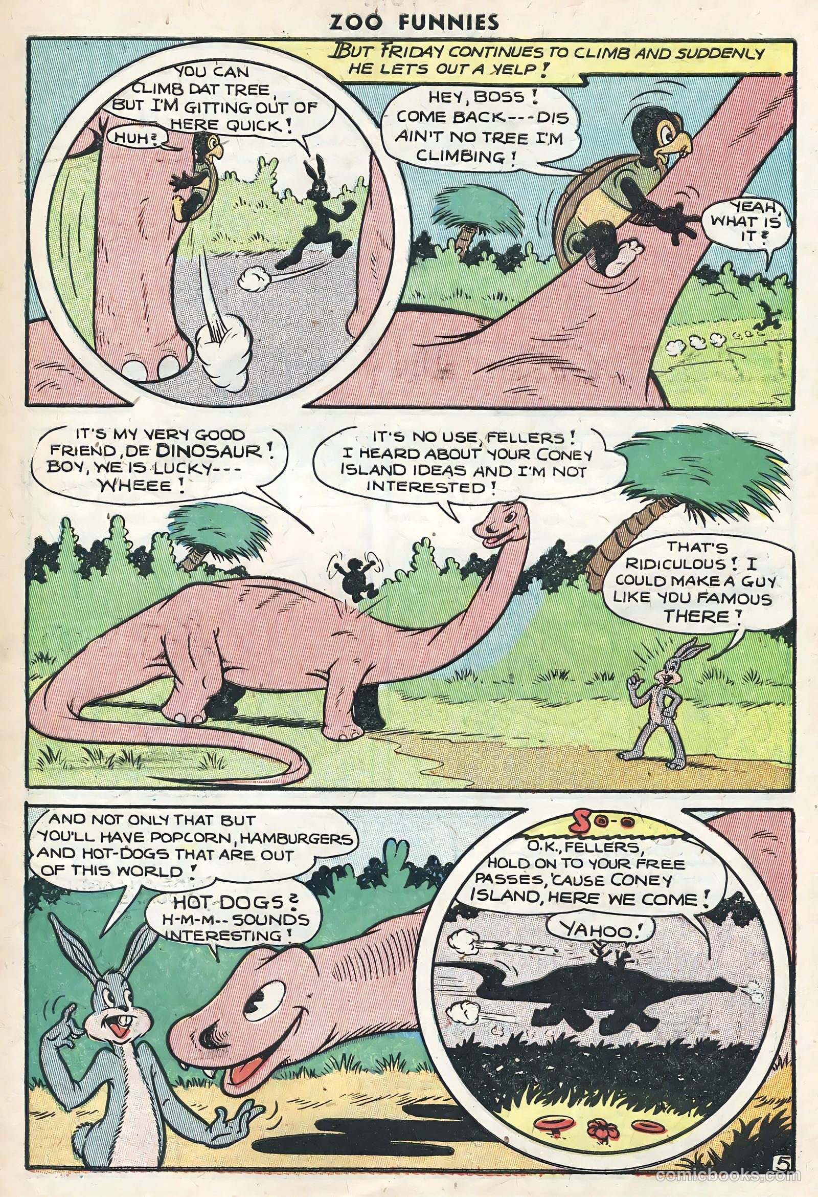 Zoo Funnies v1 #10 — page 7 of 36