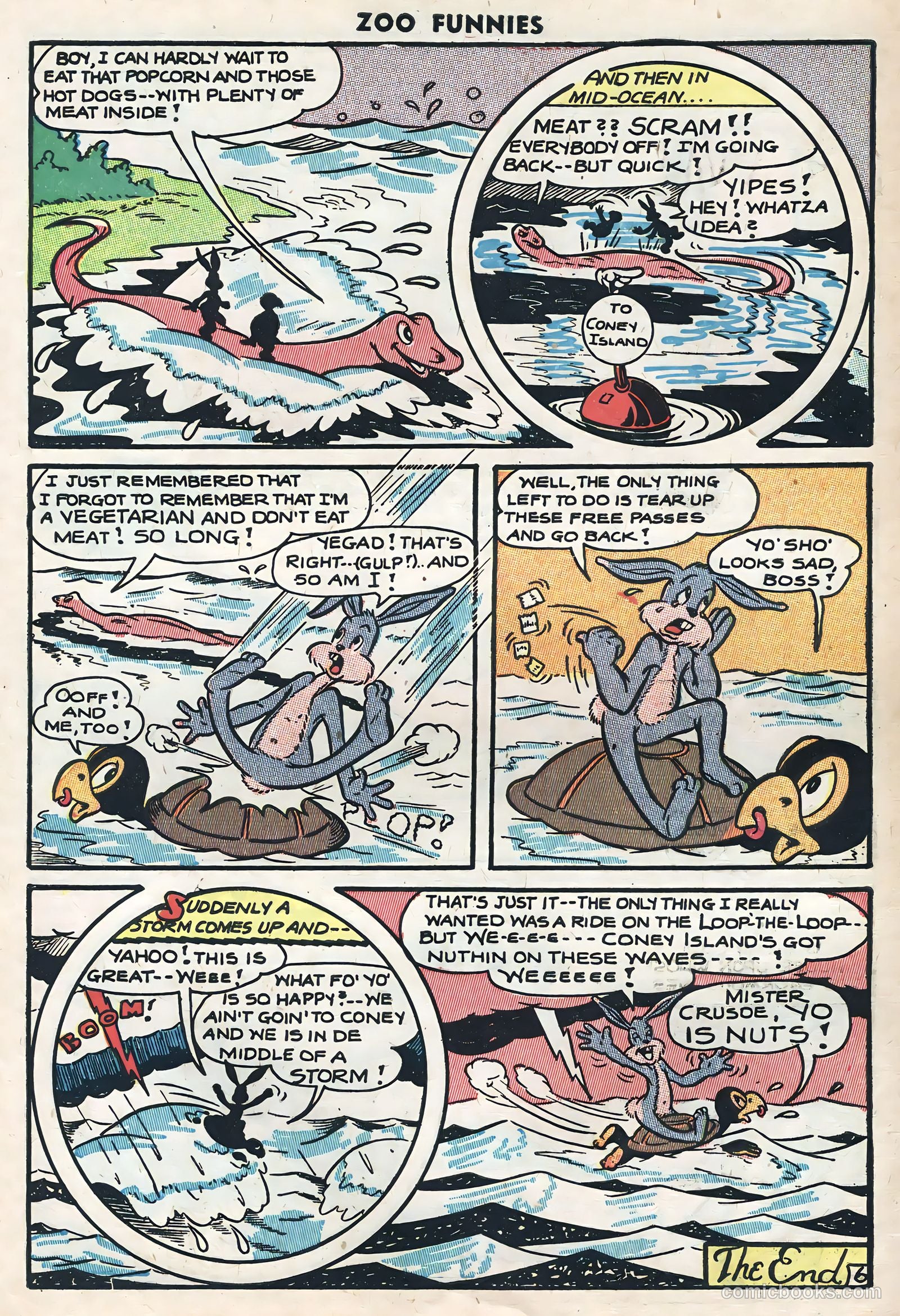 Zoo Funnies v1 #10 — page 8 of 36