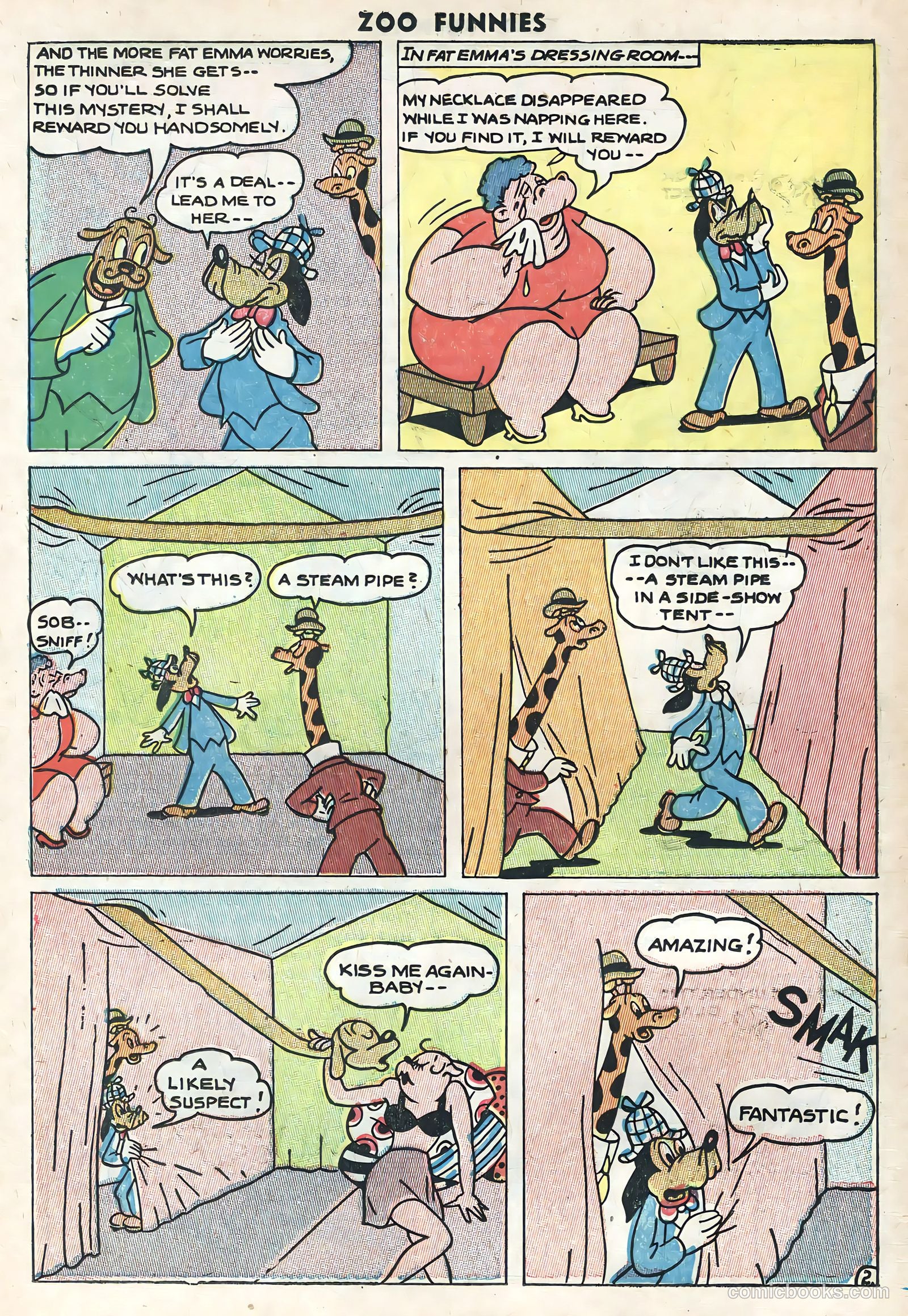 Zoo Funnies v1 #10 — page 12 of 36