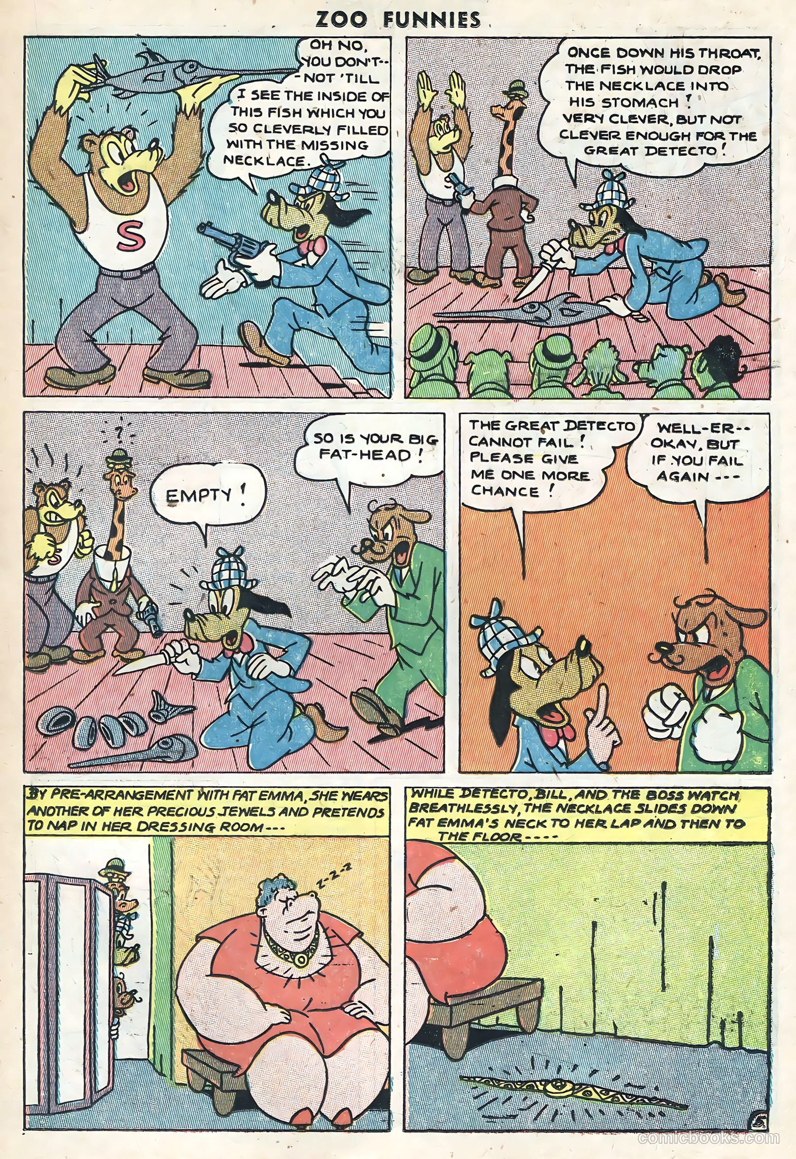 Zoo Funnies v1 #10 — page 15 of 36