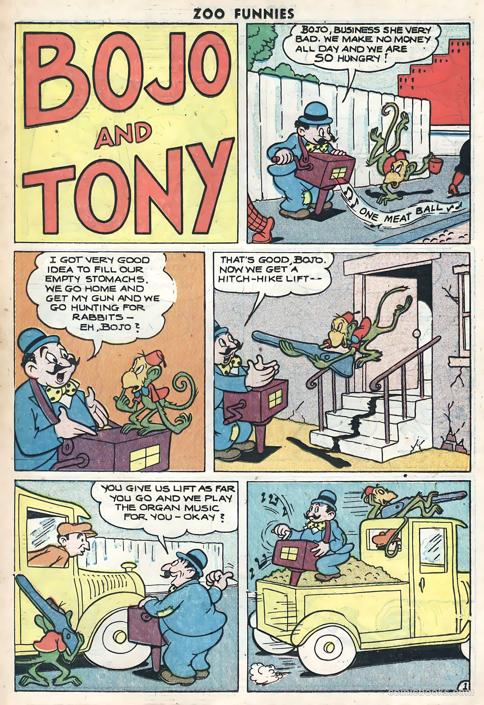 Zoo Funnies v1 #10 — page 19 of 36