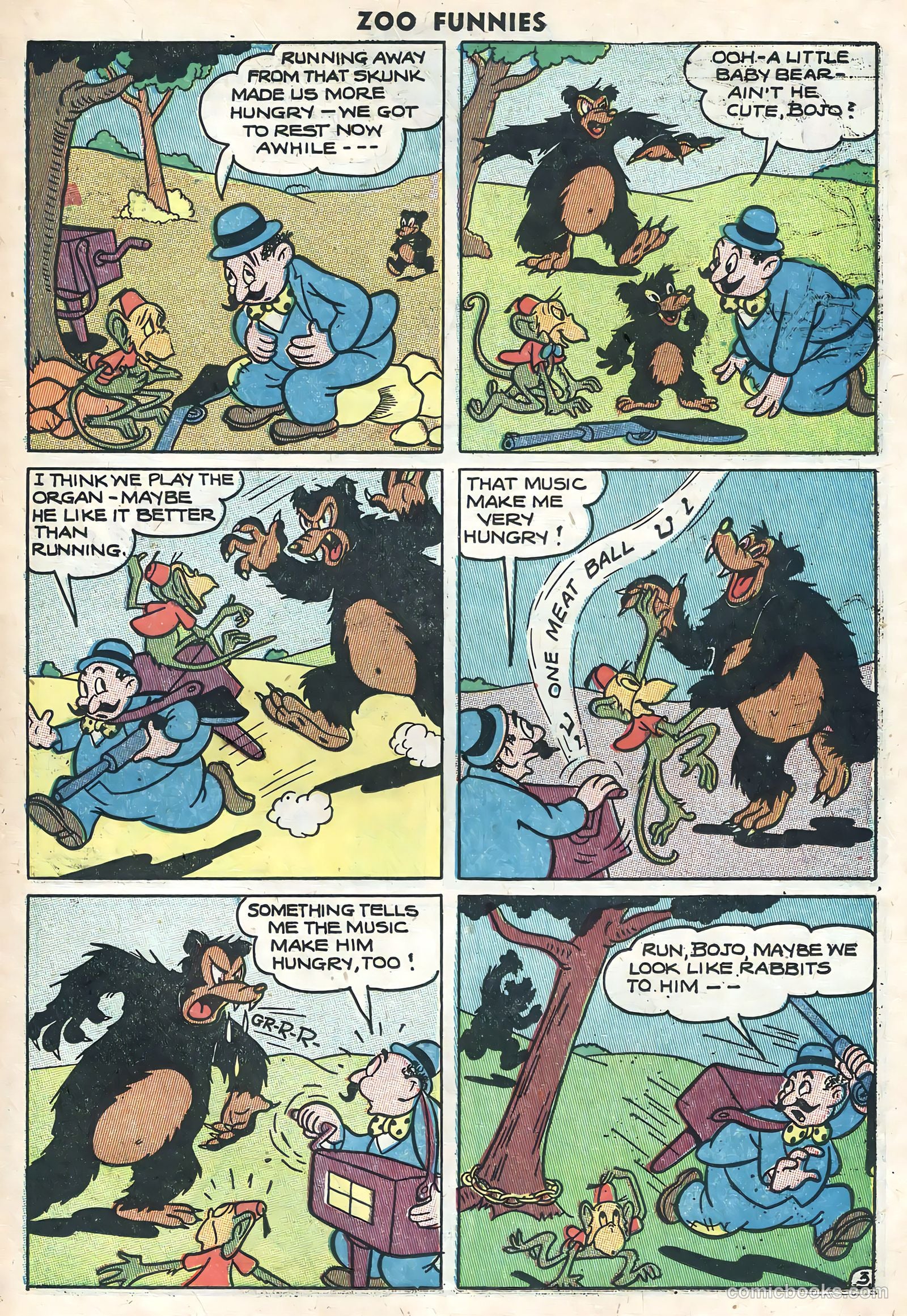 Zoo Funnies v1 #10 — page 21 of 36