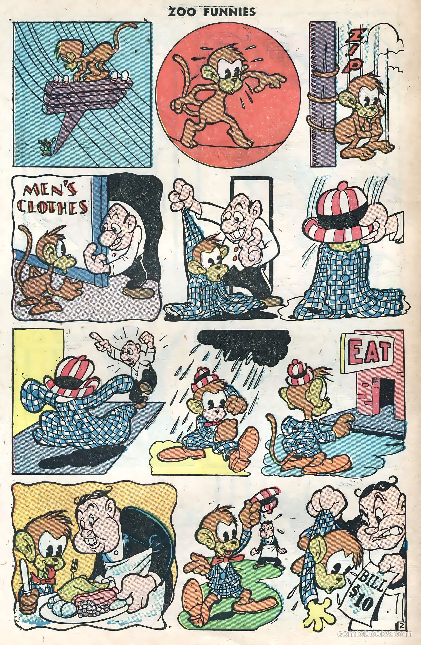 Zoo Funnies v1 #10 — page 32 of 36