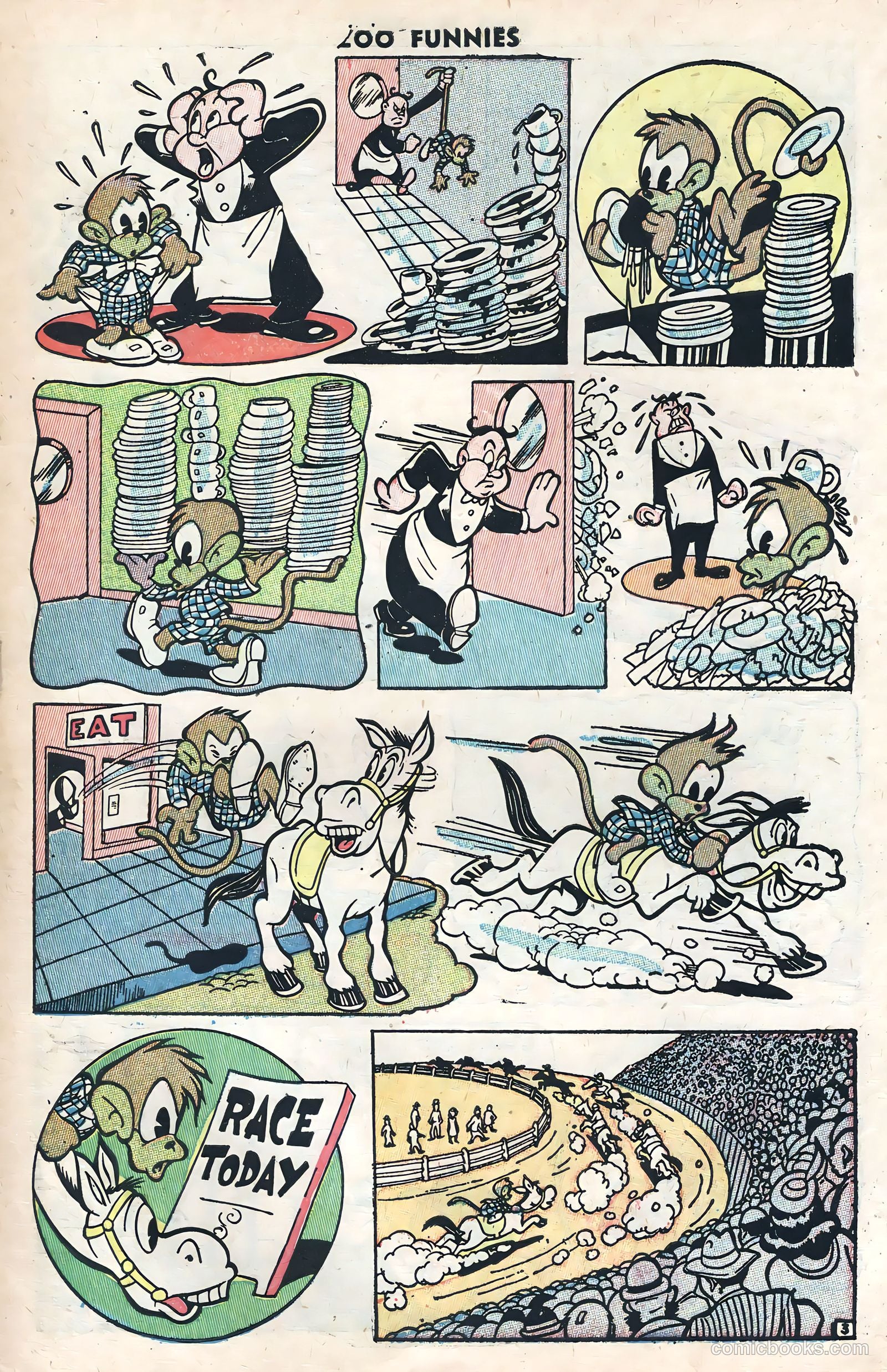 Zoo Funnies v1 #10 — page 33 of 36