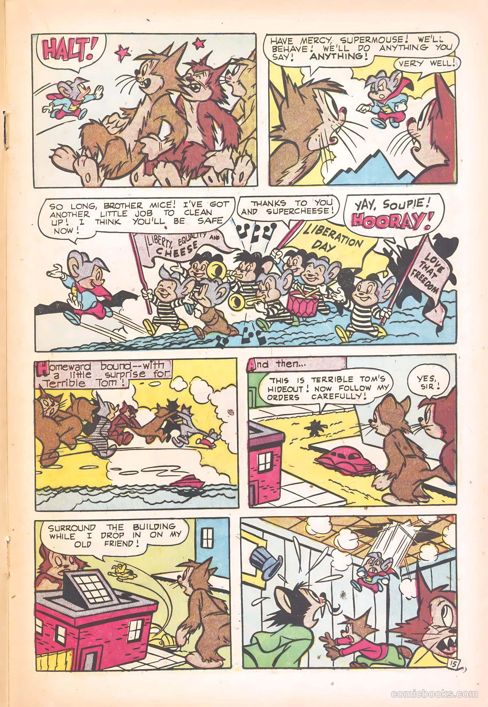 Supermouse #18 (1955) — page 17 of 36