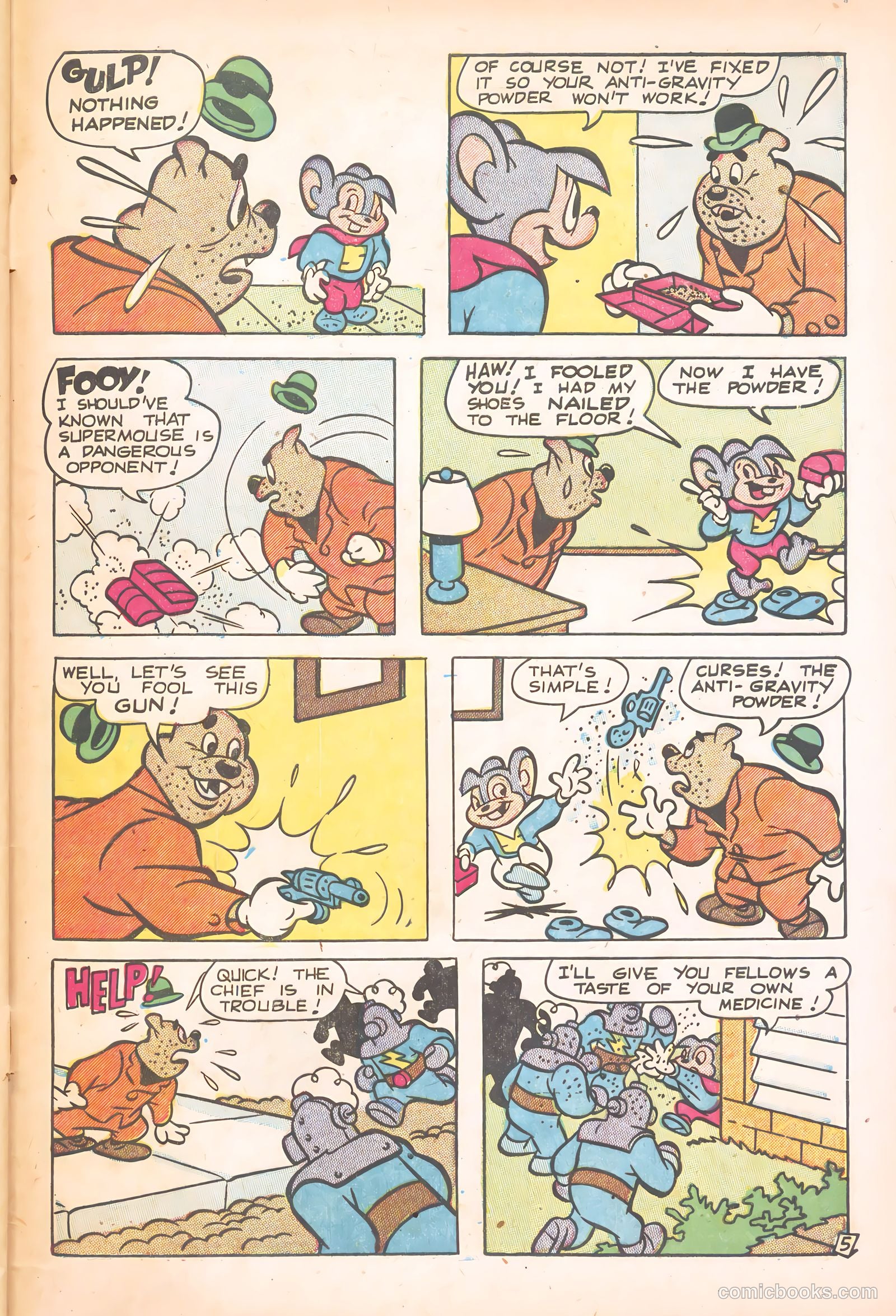 Supermouse #18 (1955) — page 33 of 36