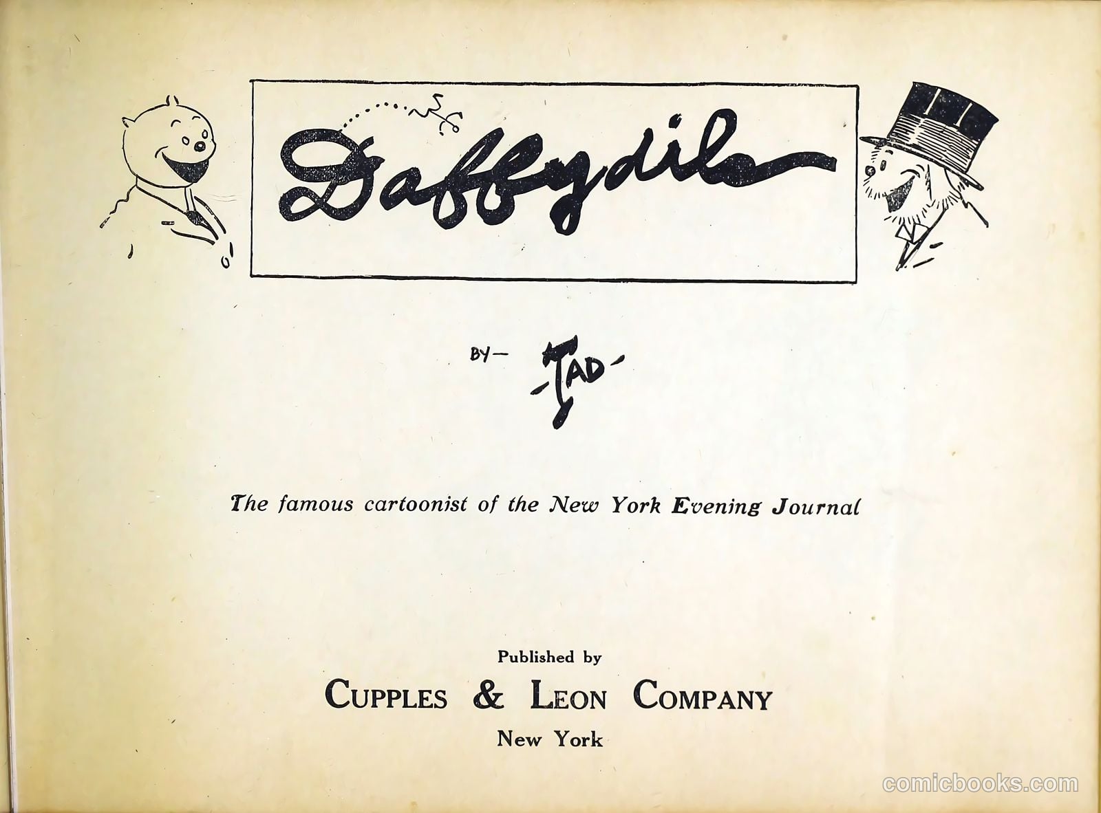 Daffydils #1 (1911) — page 2 of 50