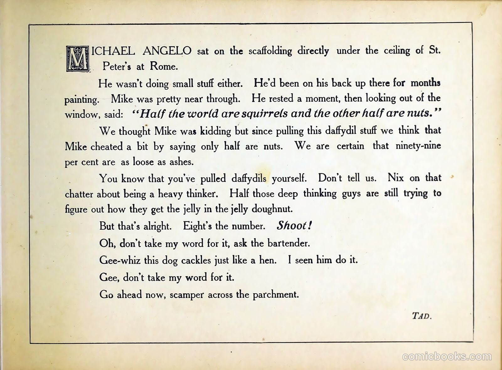 Daffydils #1 (1911) — page 6 of 50